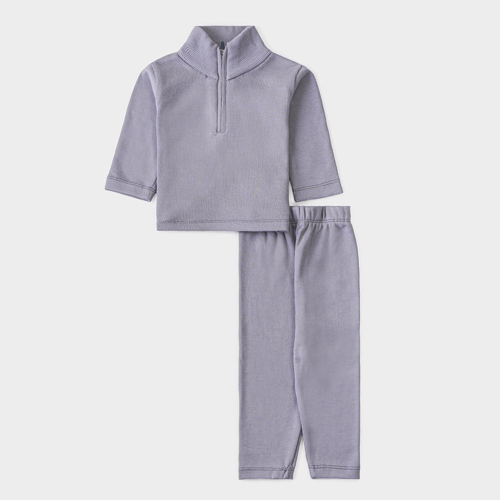 Unisex Rib 2 Pcs Suit