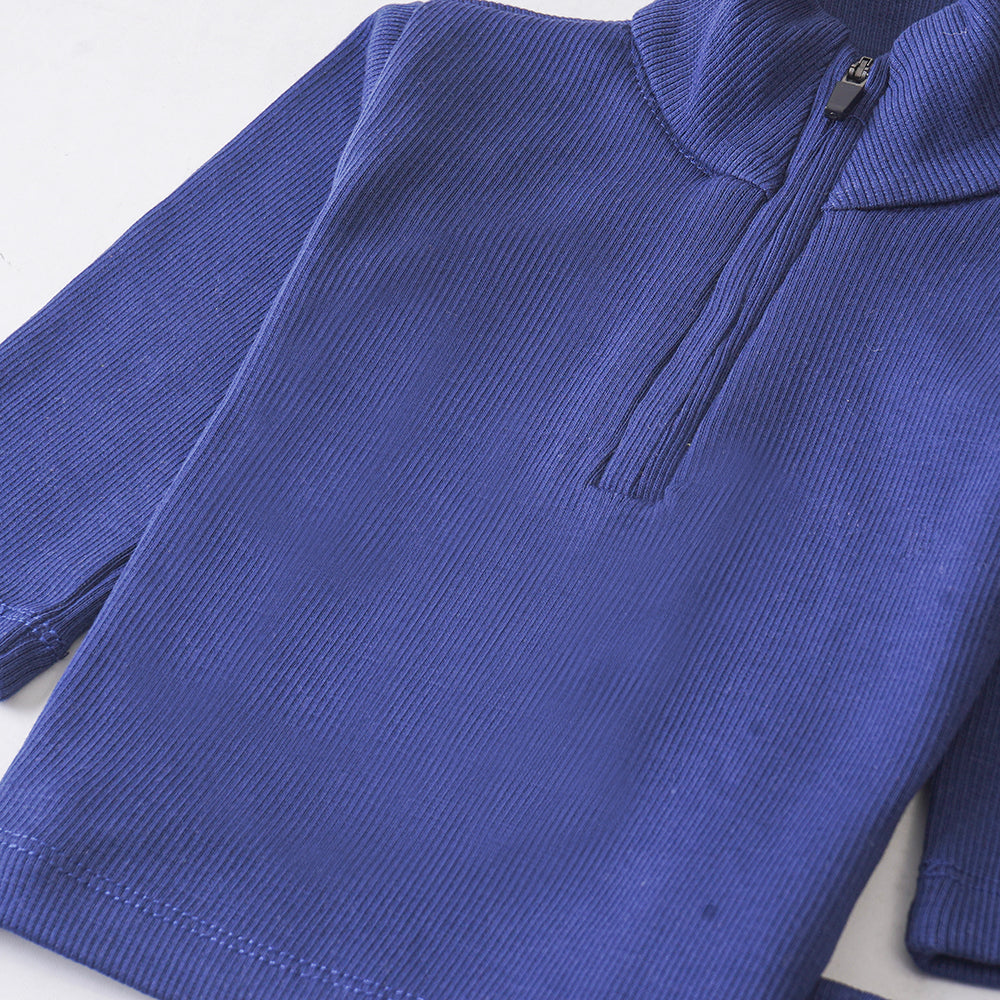 Unisex Rib 2 Pcs Suit