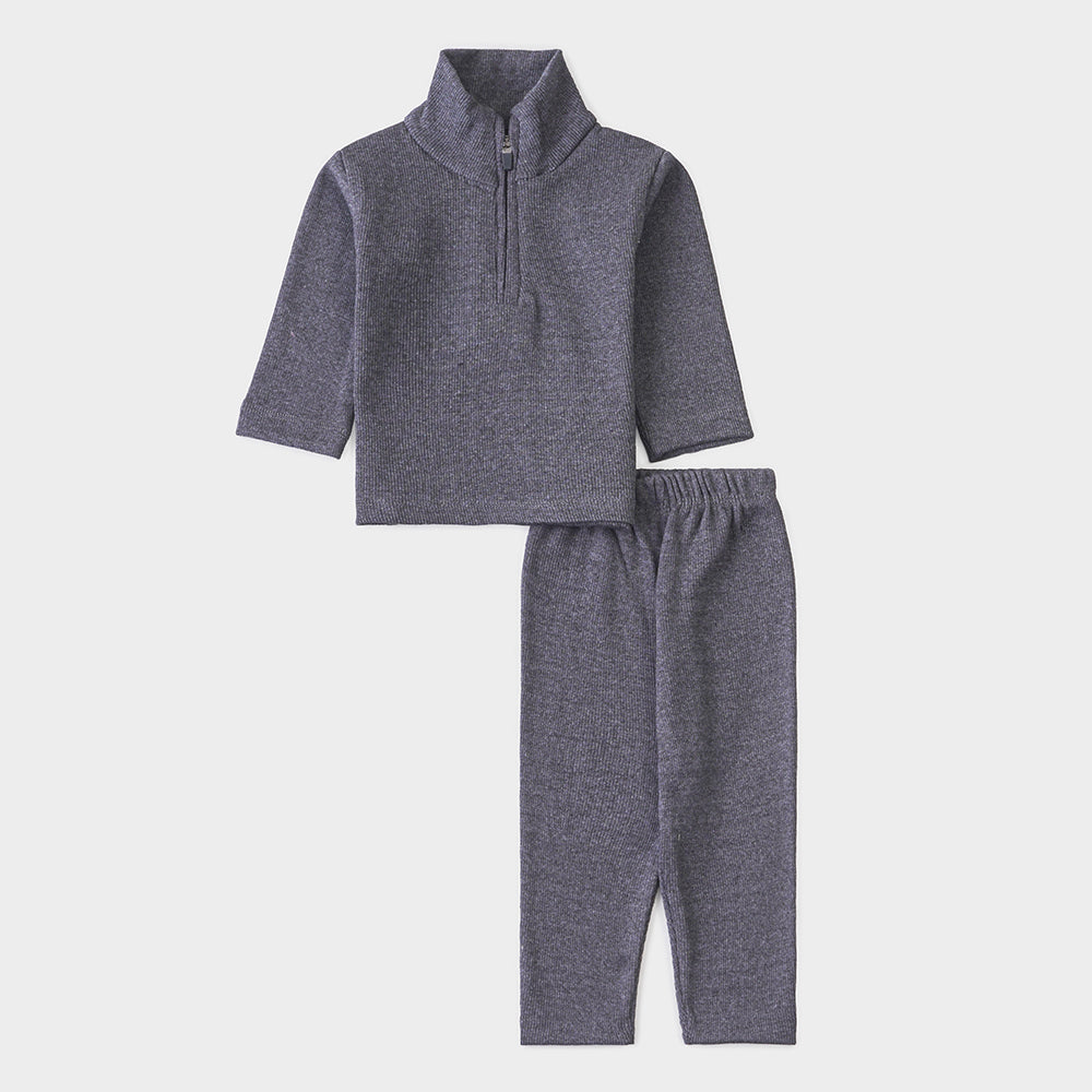Unisex Rib 2 Pcs Suit