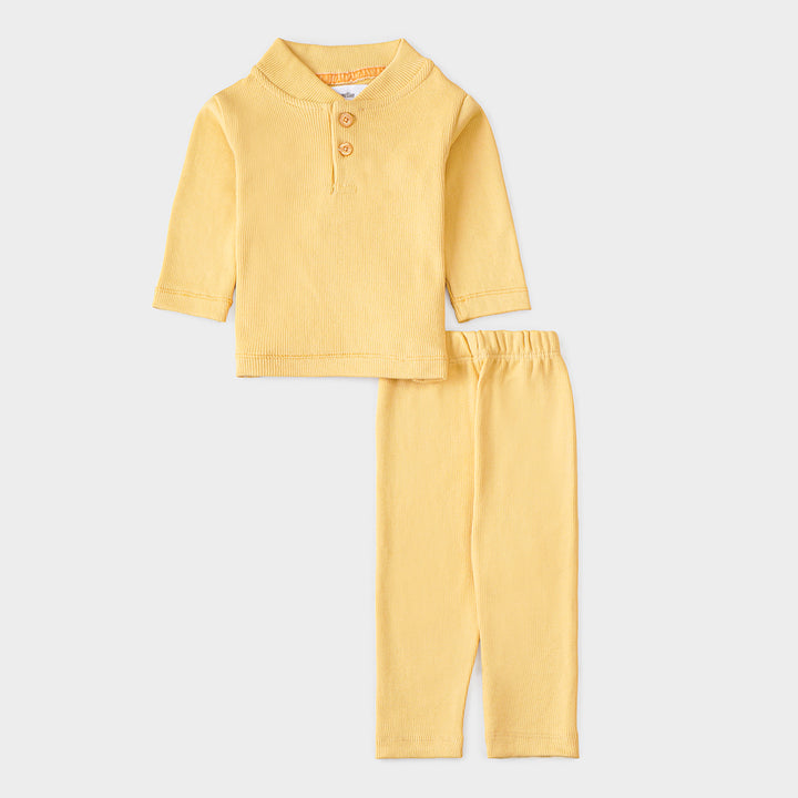 Unisex Rib 2 Pcs Suit
