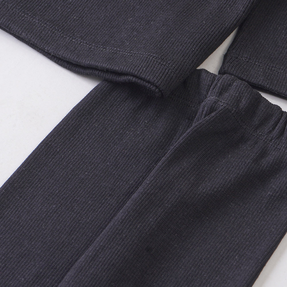 Unisex Rib 2 Pcs Suit