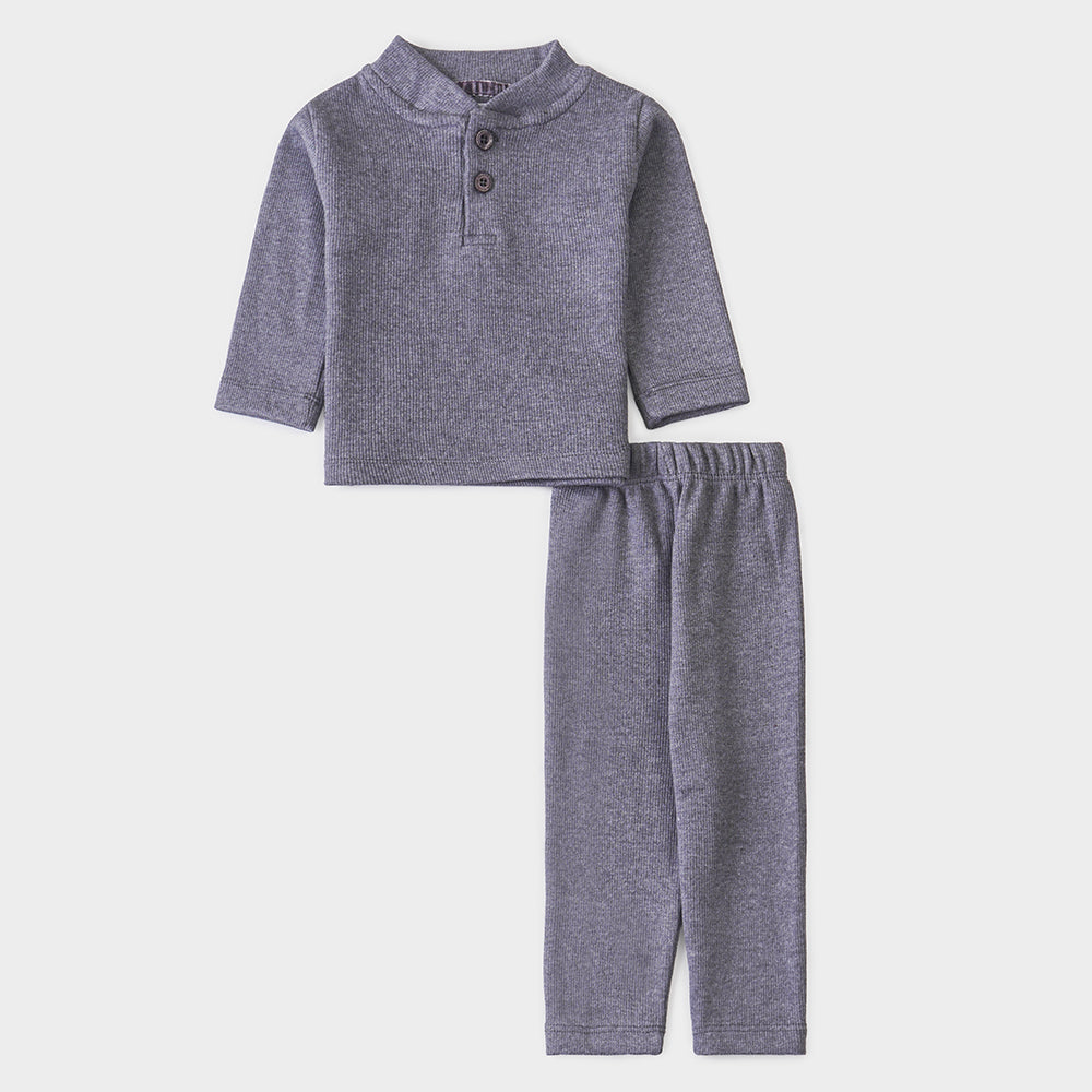 Unisex Rib 2 Pcs Suit