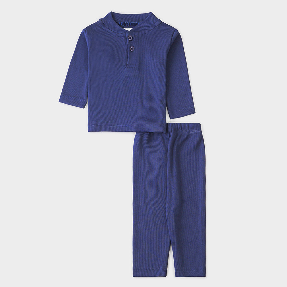 Unisex Rib 2 Pcs Suit