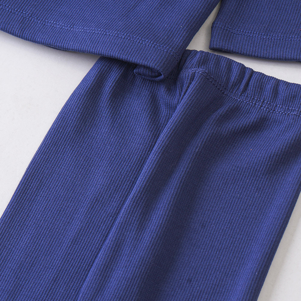Unisex Rib 2 Pcs Suit