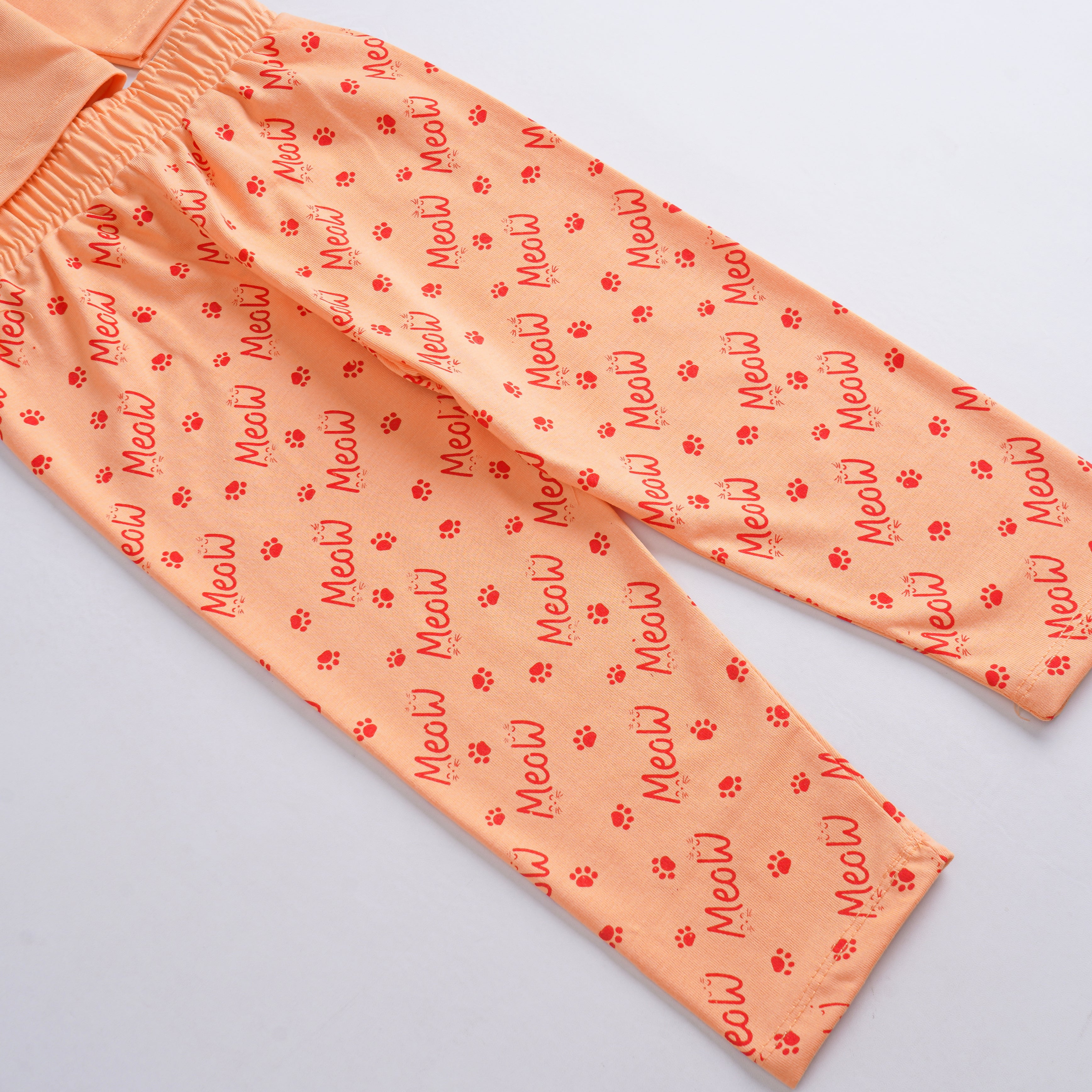 Girls Printed Full Sleeve Suit