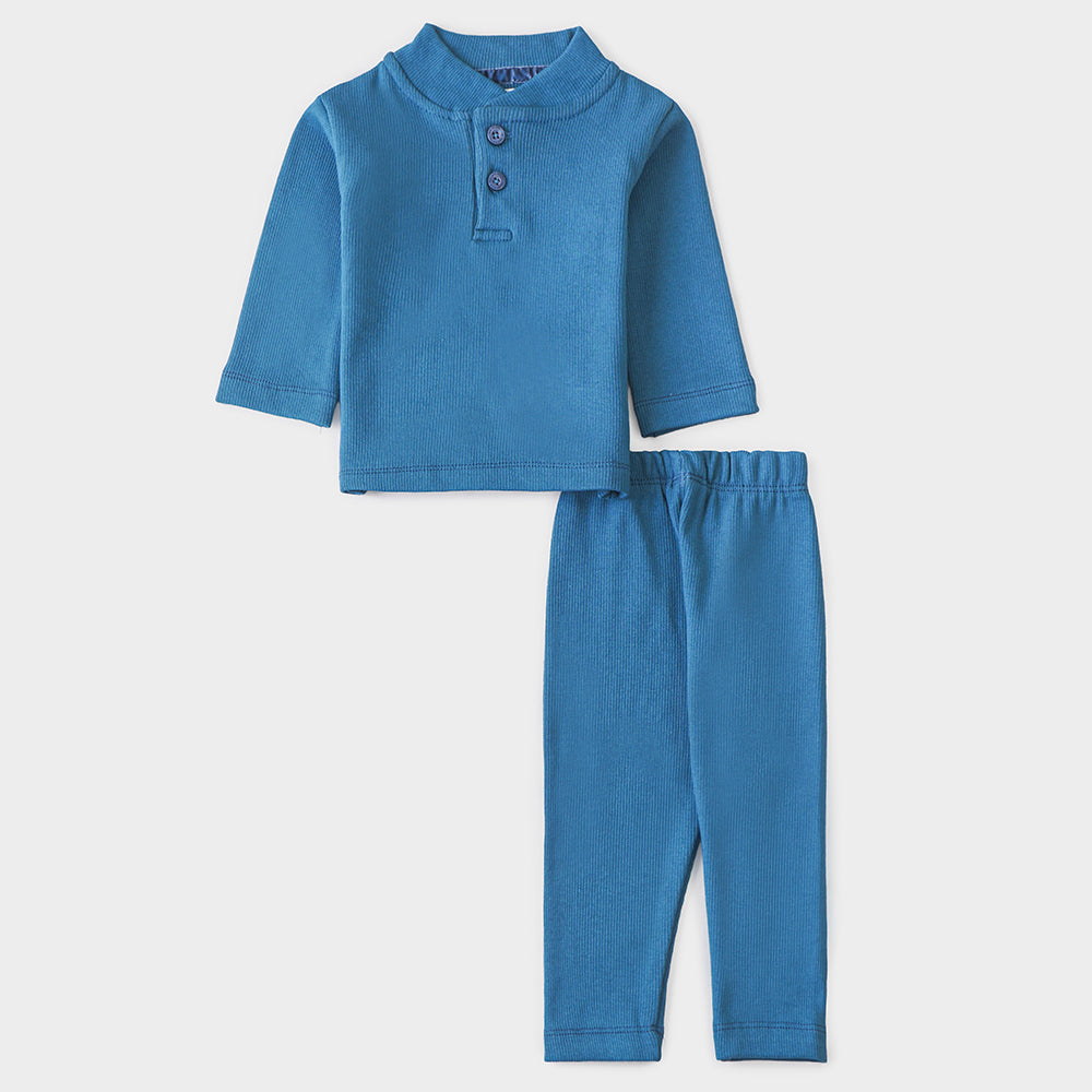 Unisex Rib 2 Pcs Suit