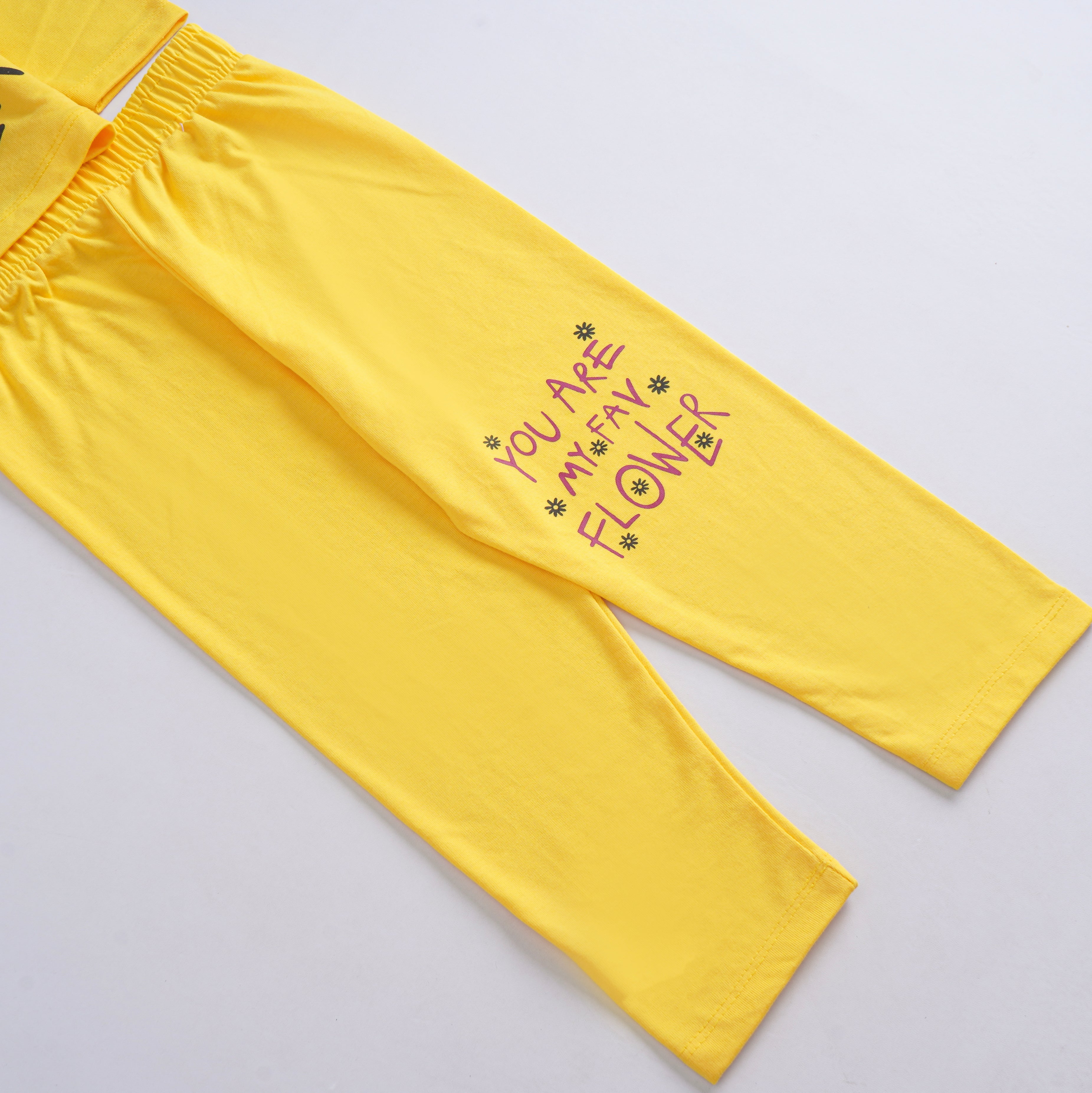 Girls Printed Full Sleeve Suit