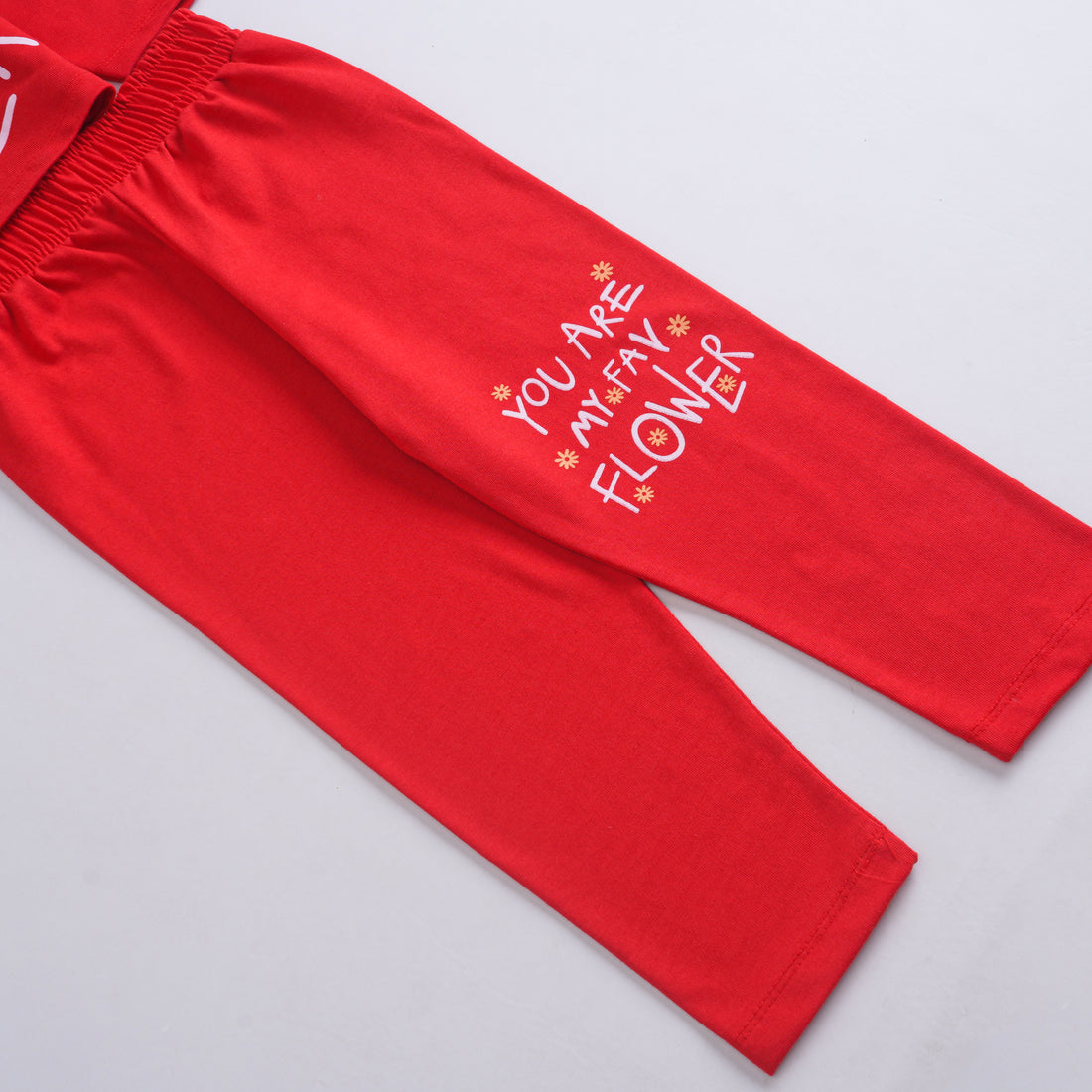 Girls Printed Full Sleeve Suit