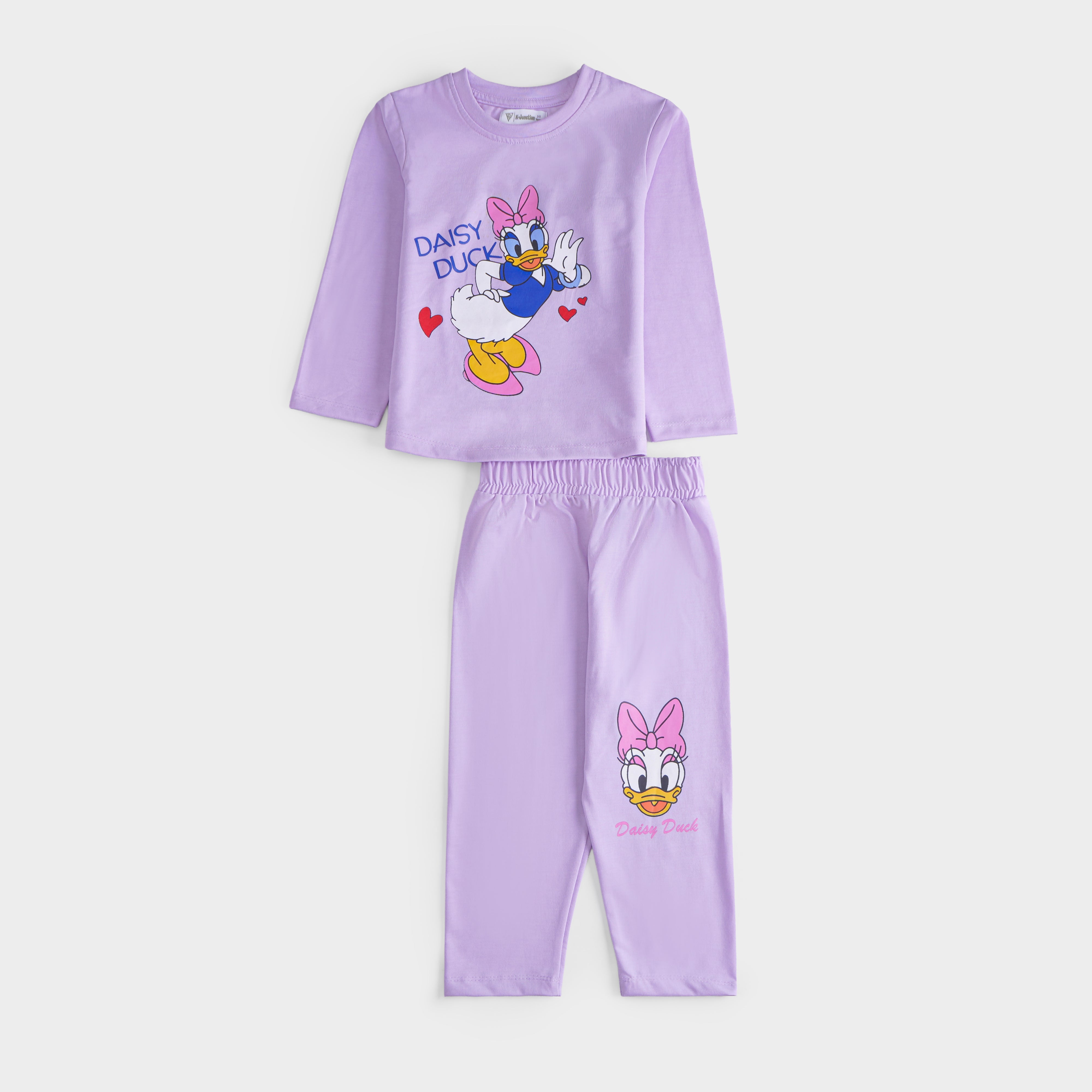 Girls Printed Full Sleeve Suit