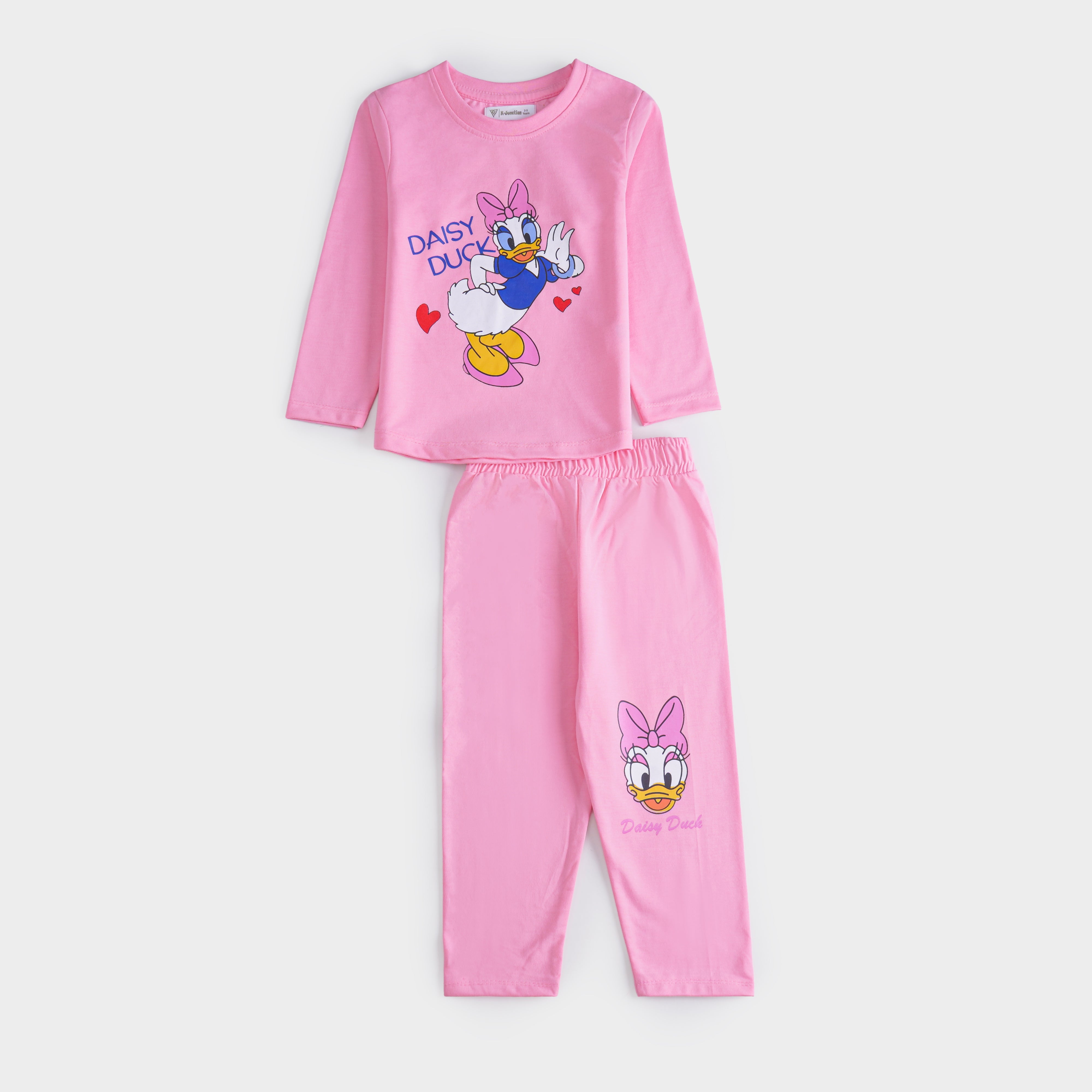 Girls Printed Full Sleeve Suit