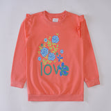 Girls Sweatshirt Code-(Love )