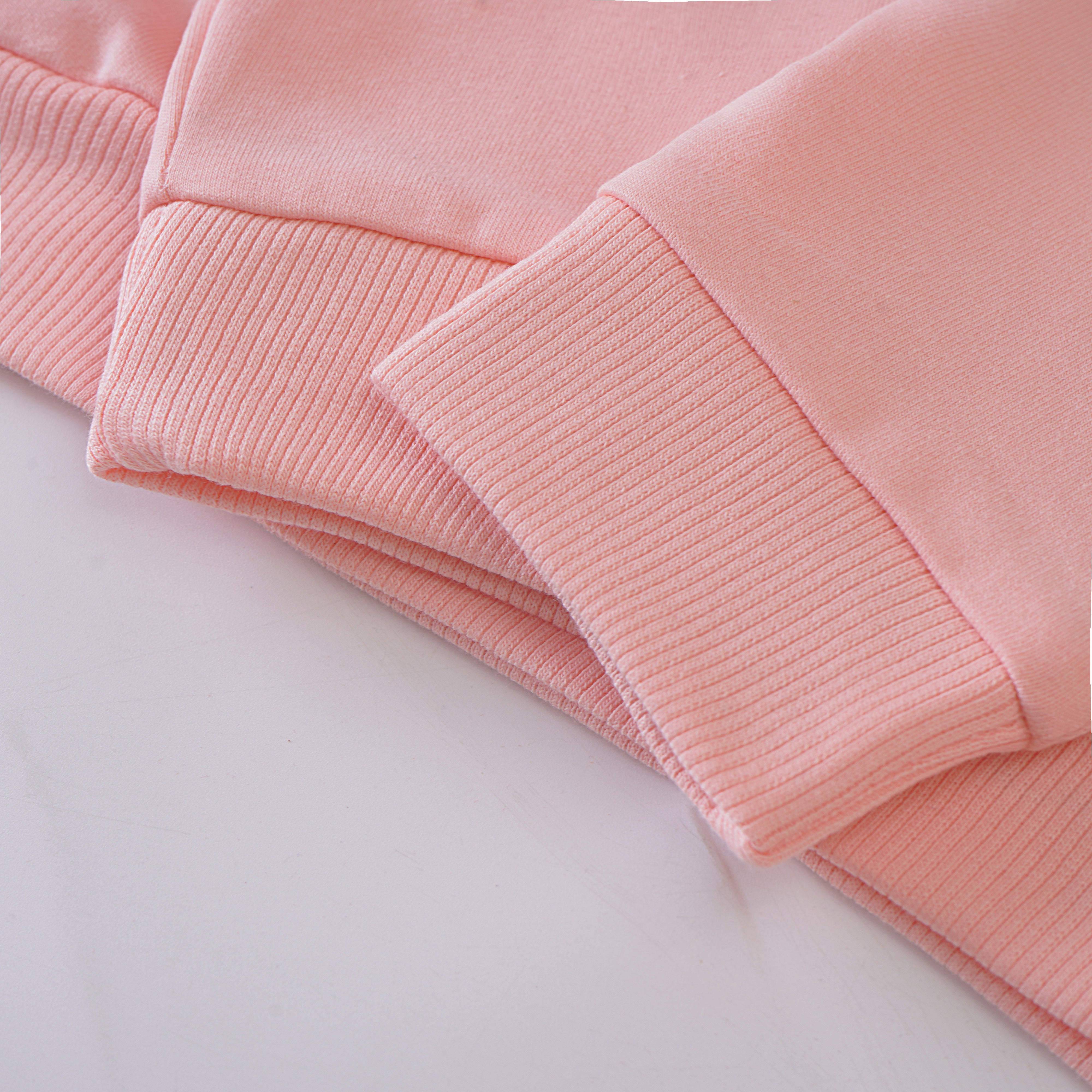 Girls Terry sweatshirt (Heart-Sequence)