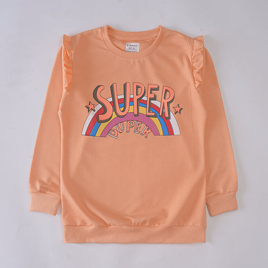 Girls Sweatshirt Code-( Super )