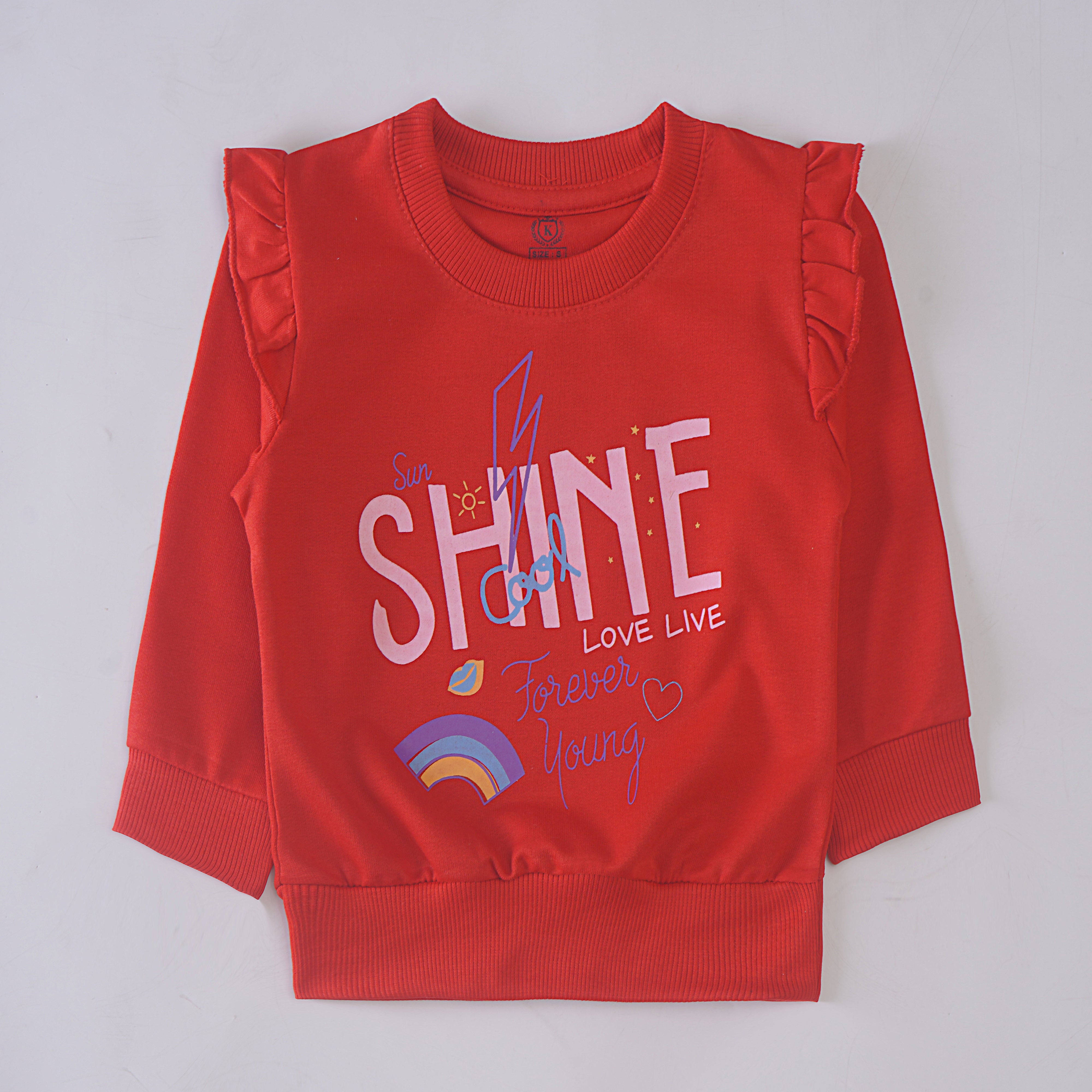 Girls Sweatshirt Code-( Shine )