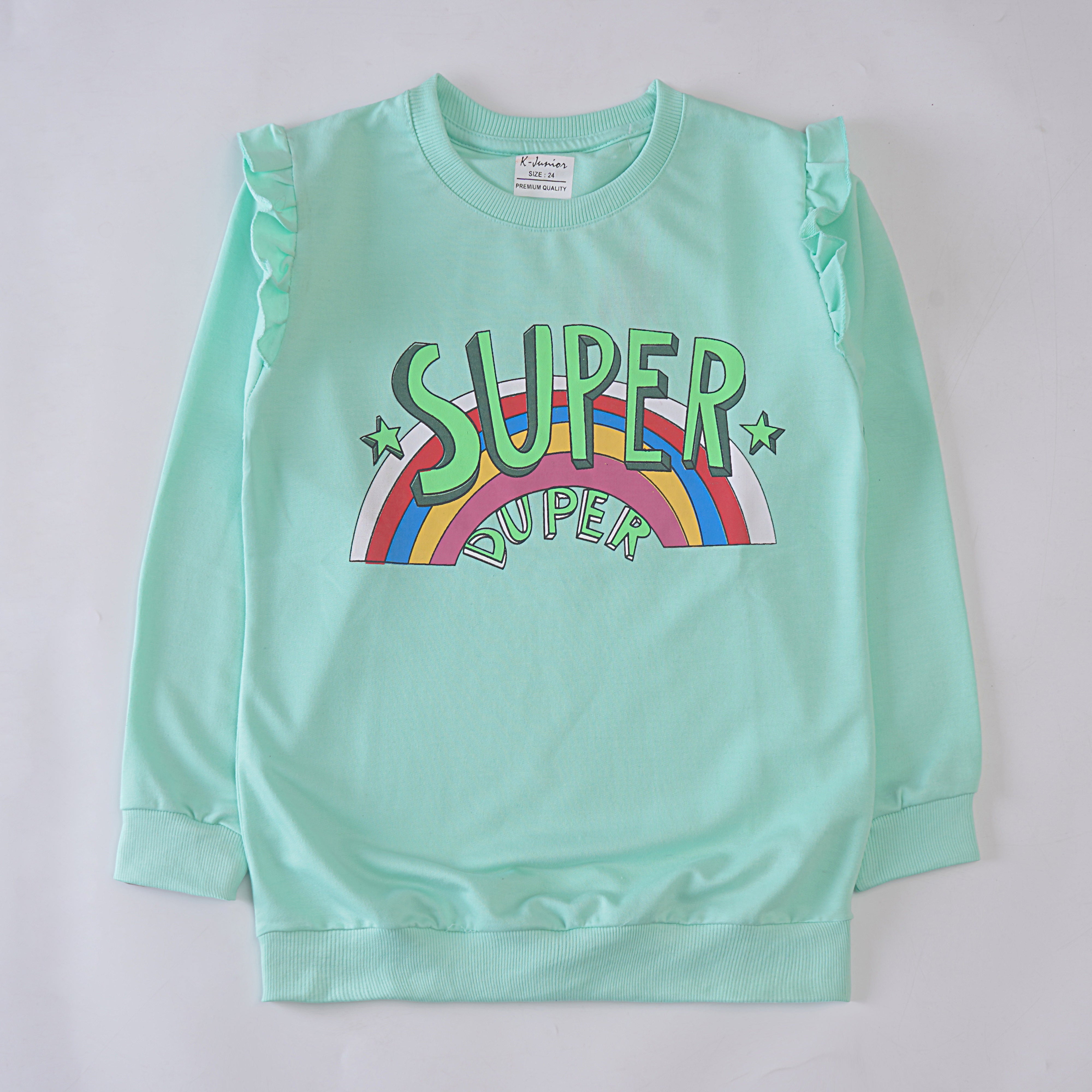 Girls Sweatshirt Code-( Super )