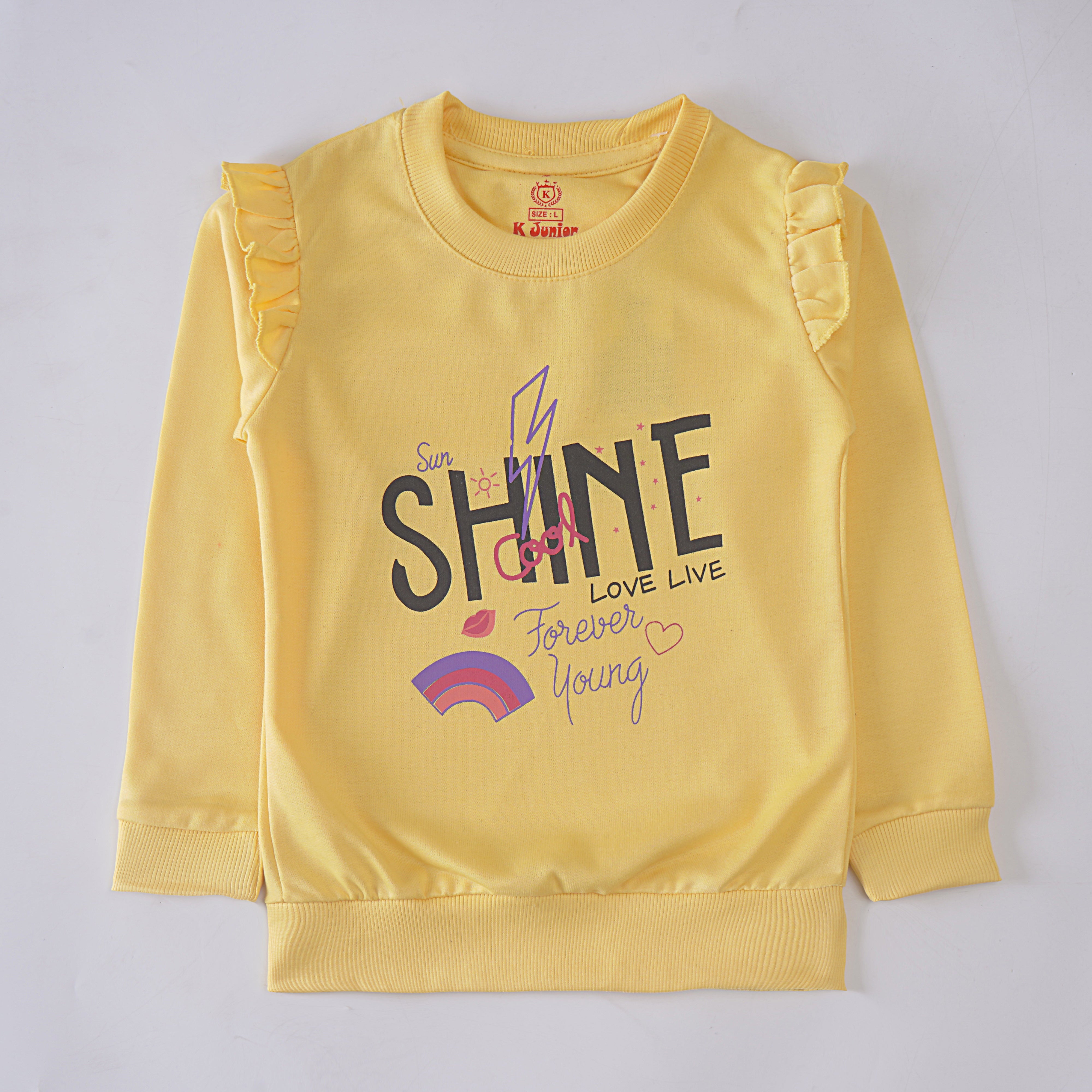 Girls Sweatshirt Code-( Shine )