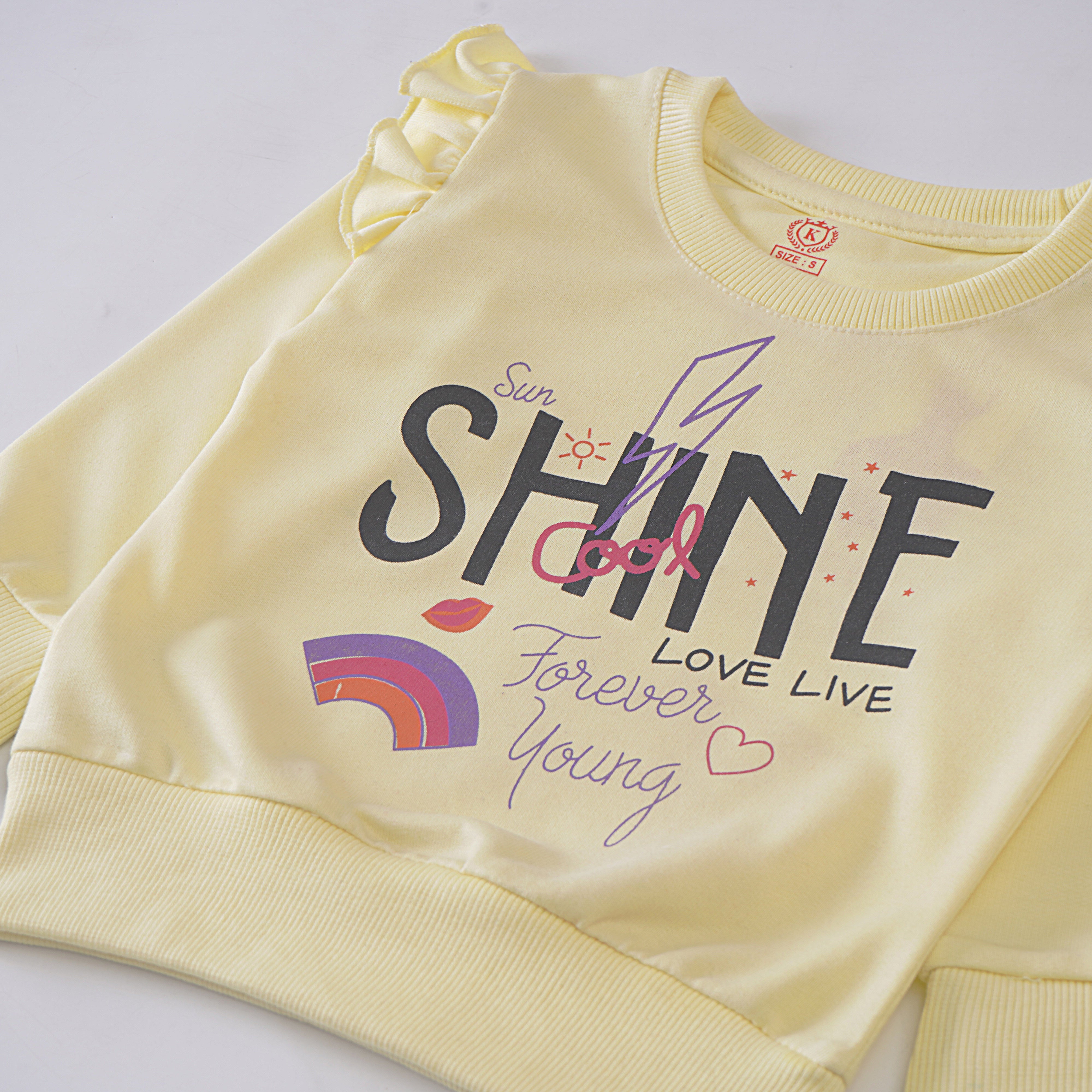 Girls Sweatshirt Code-( Shine )