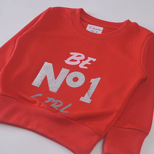 Girls Sweatshirt Code-( Be No 1 )