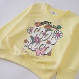 Girls Printed Full Sleeve Sweat T-Shirt (7209)