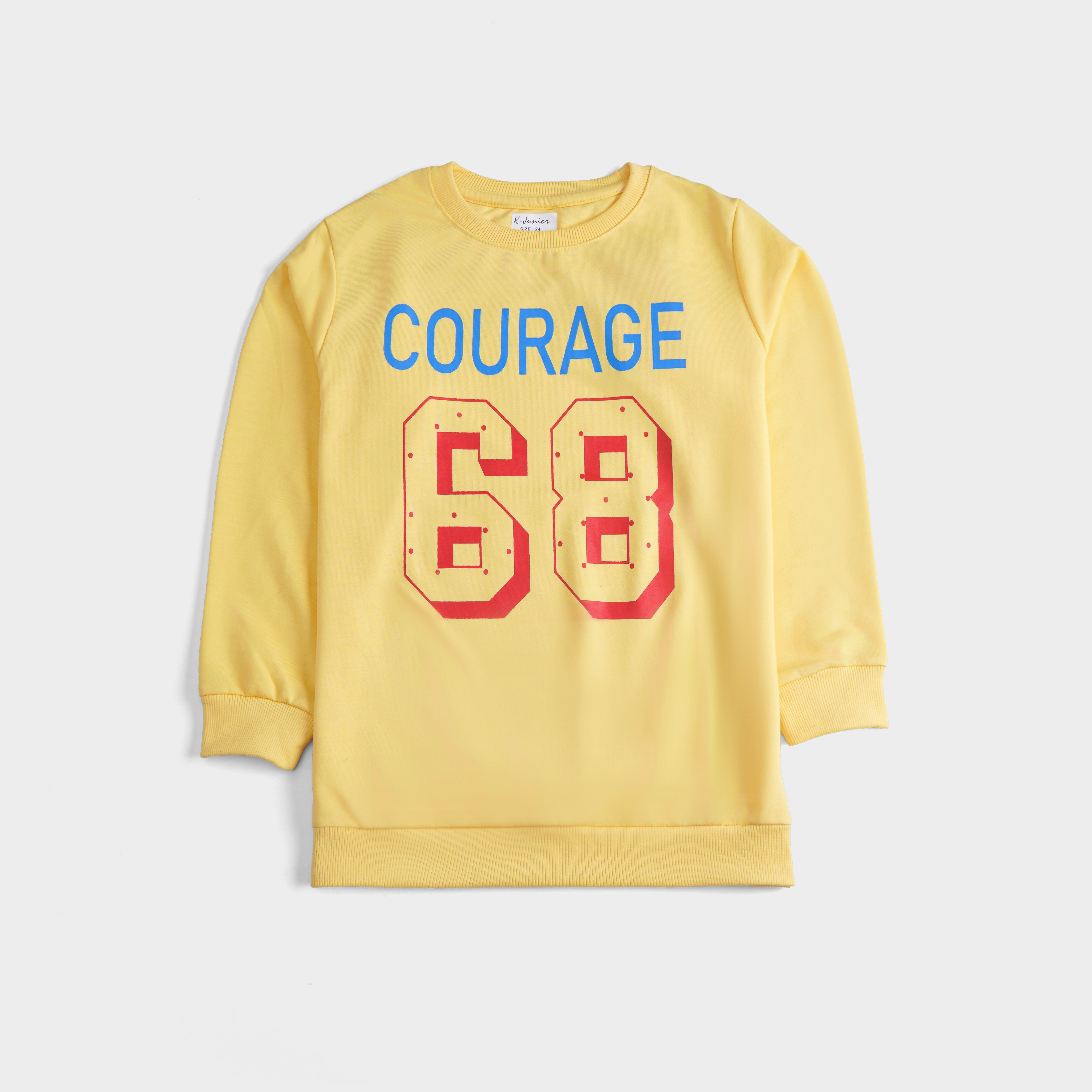 Boys Printed Full Sleeve SweatShirt (courage)