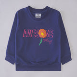 Girls Printed Full Sleeve Sweat T-Shirt Code (7221)