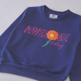 Girls Printed Full Sleeve Sweat T-Shirt Code (7221)