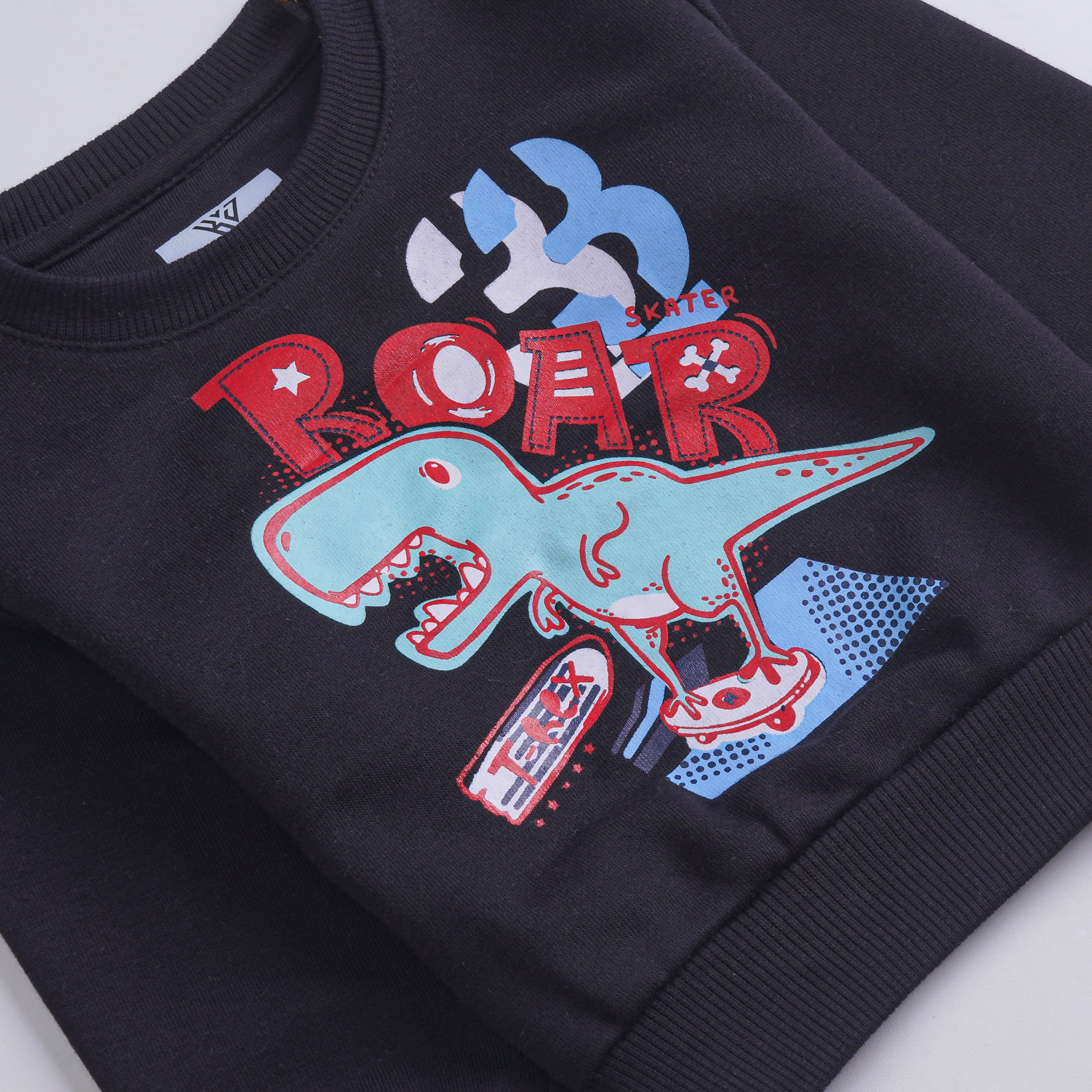 Boys Printed Full Sleeve Sweat T-Shirt (7233)
