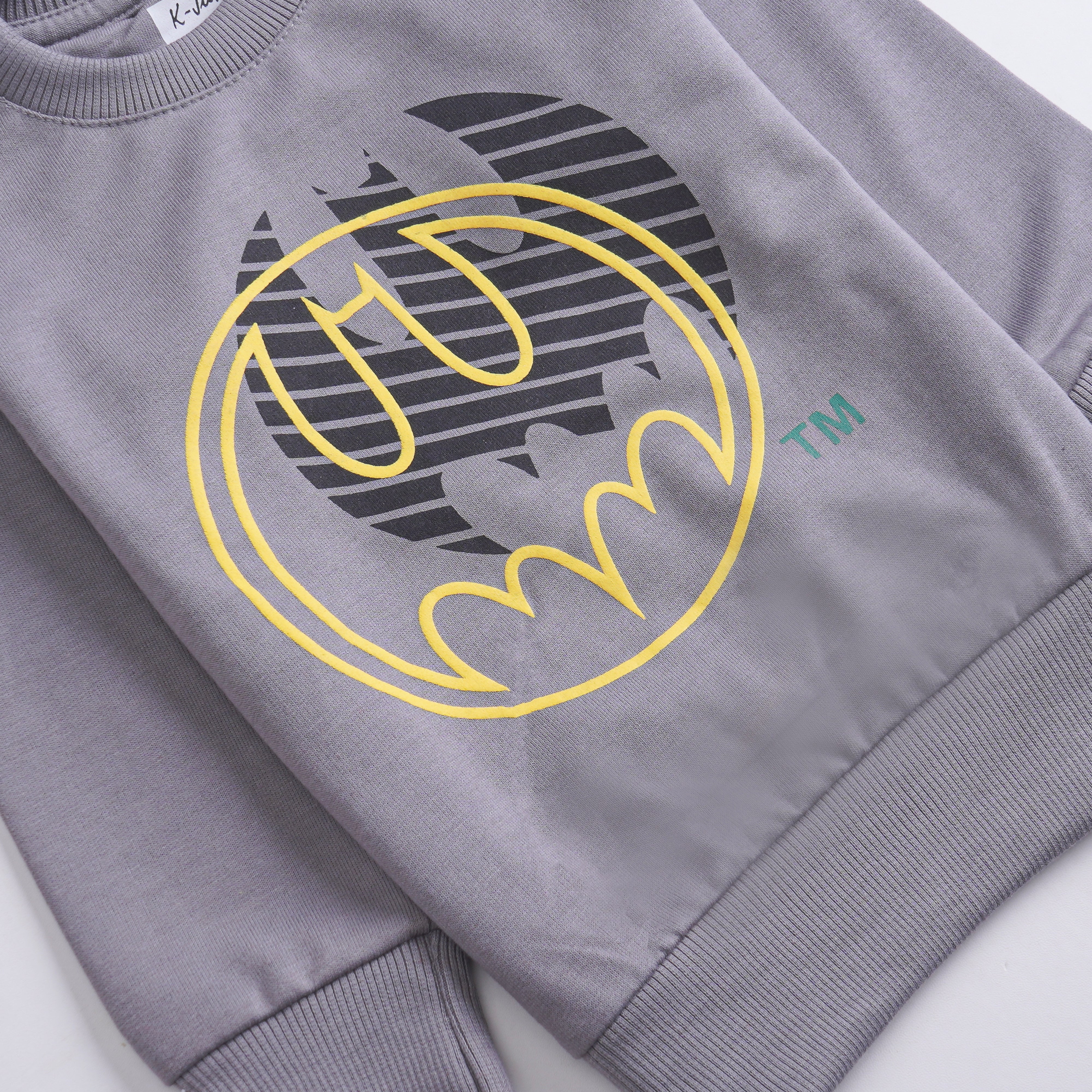 Boys Printed Full Sleeve Sweat Shirt (Batman-2)