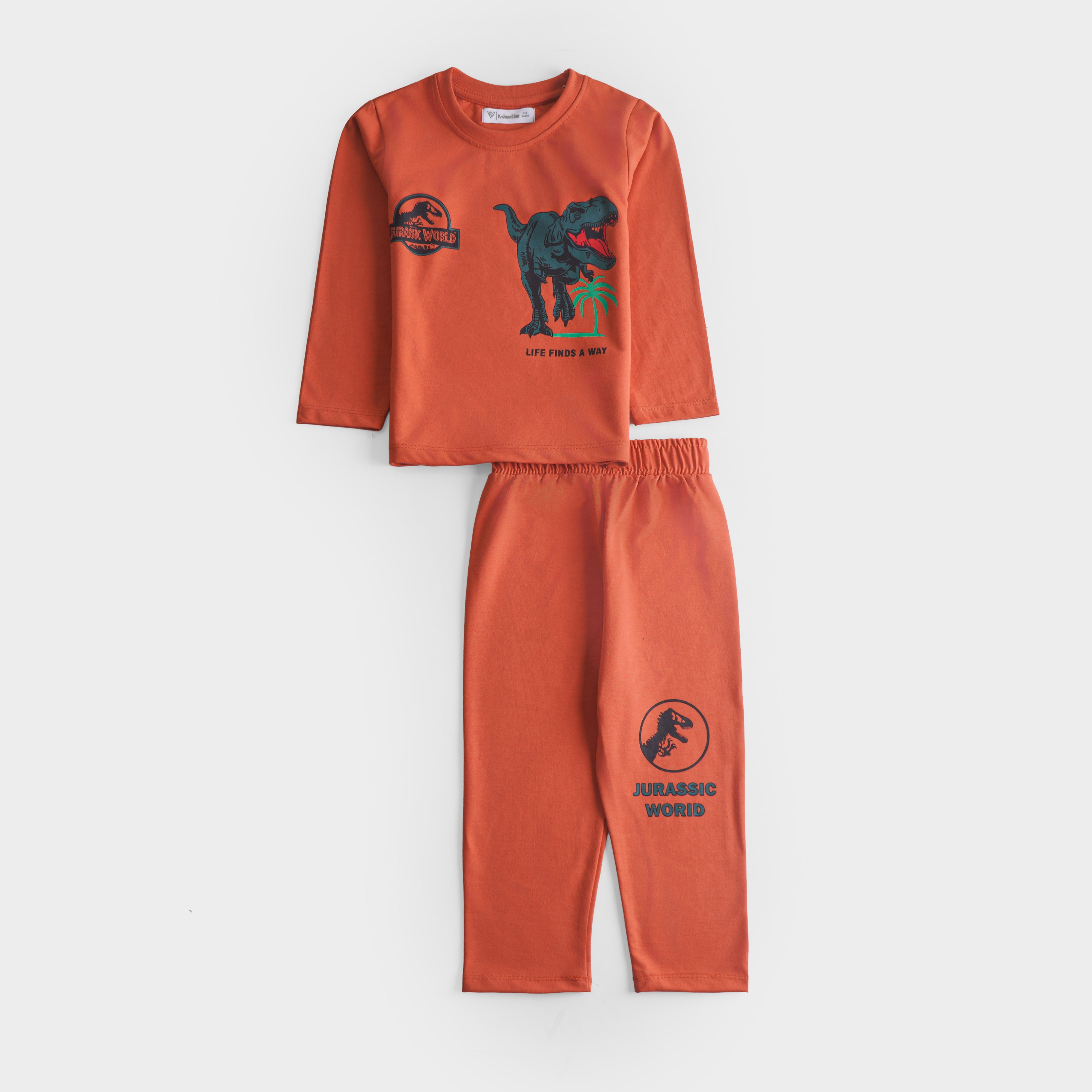 Boys Printed Full Sleeve Suit