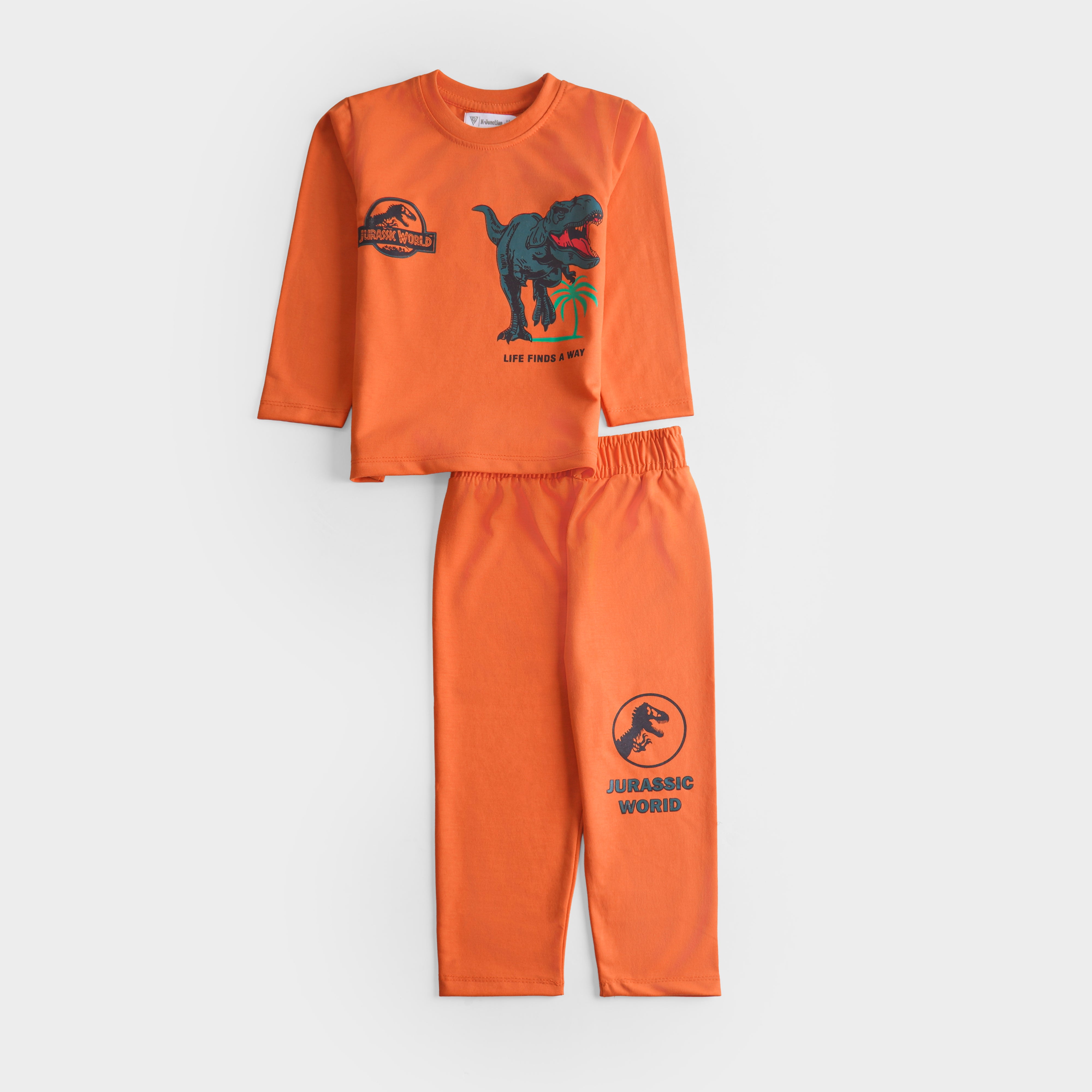 Boys Printed Full Sleeve Suit