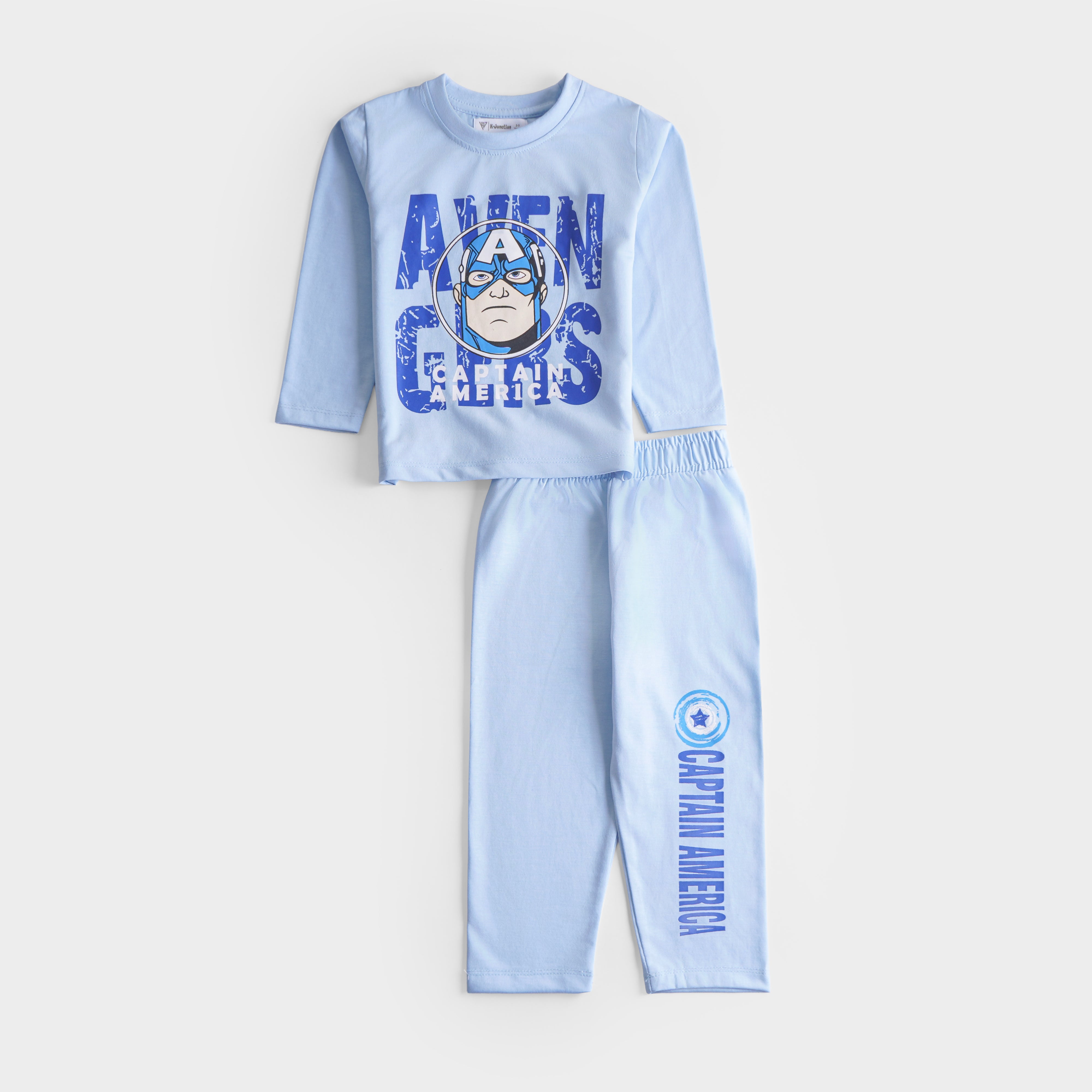 Boys Printed Full Sleeve Suit