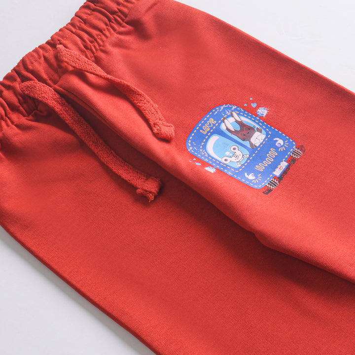 Girls Terry Trouser