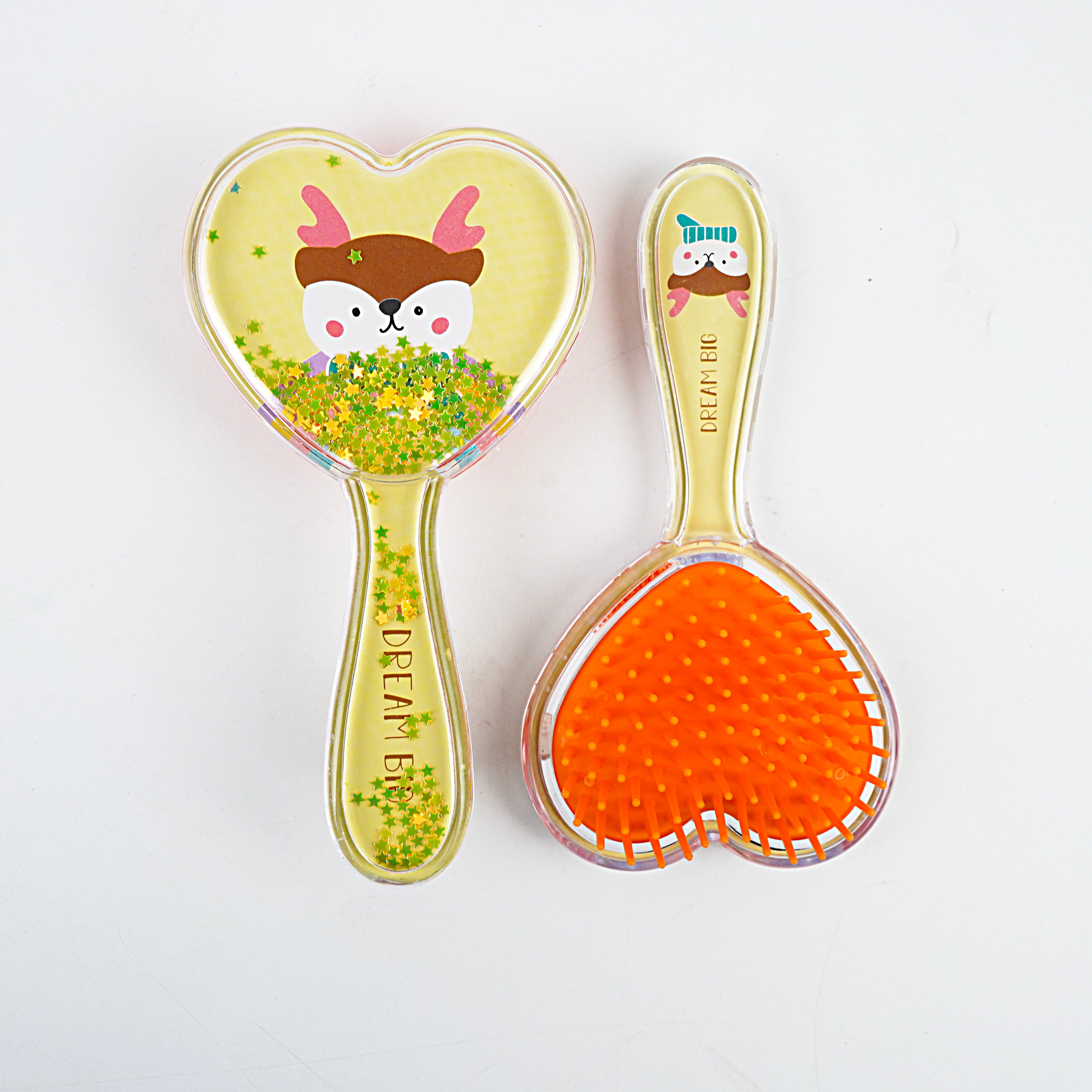 Kids Hair Brush - Purple, Yellow, Blue & Pink