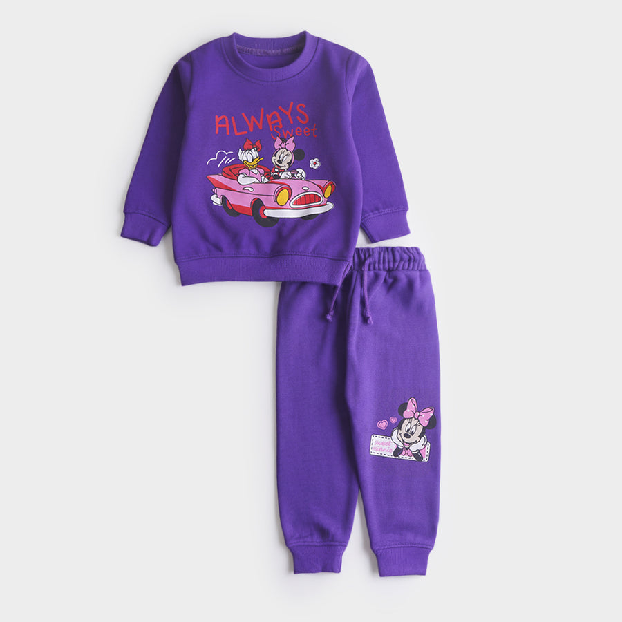 Girls Fleece Suits