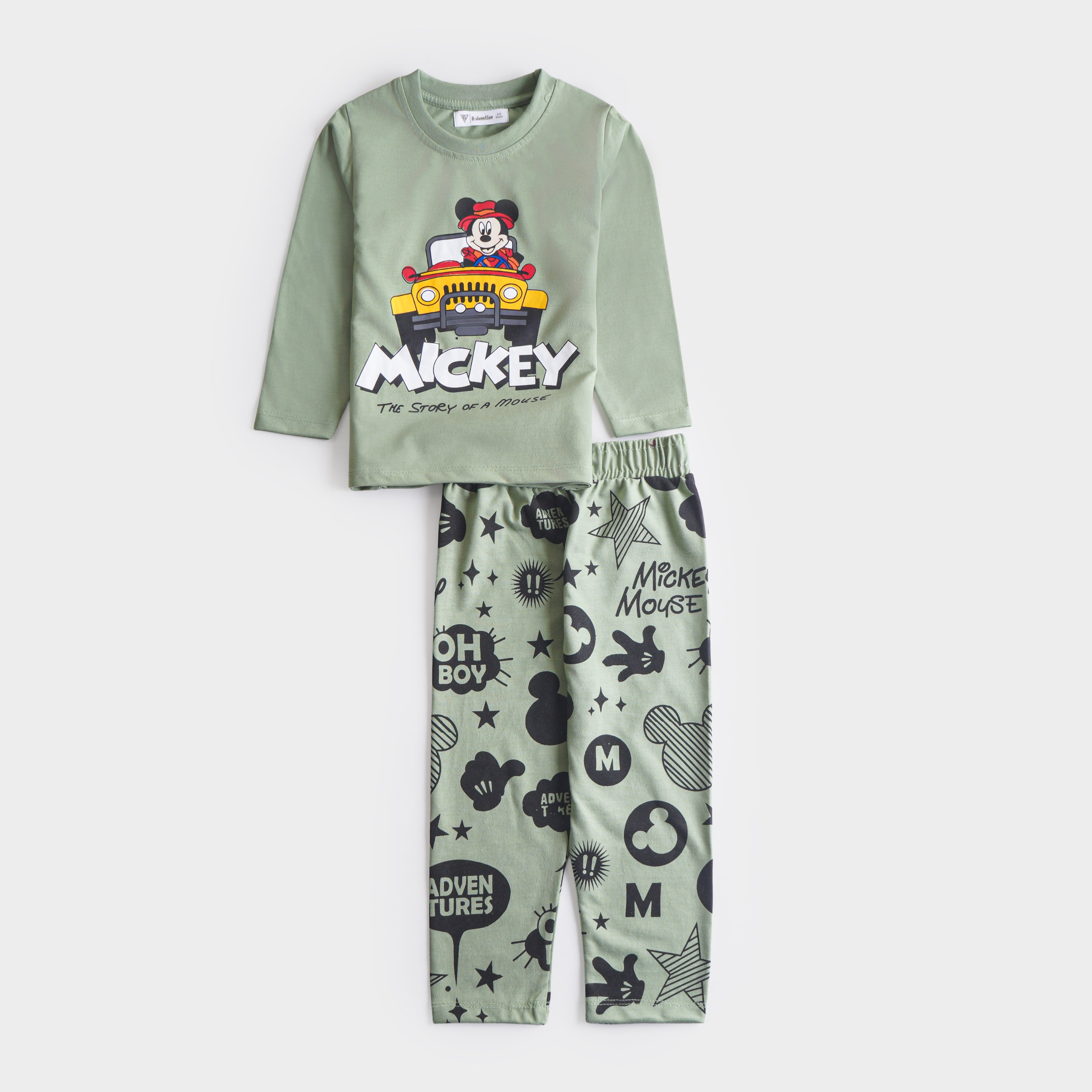 Boys Printed Full Sleeve Suit