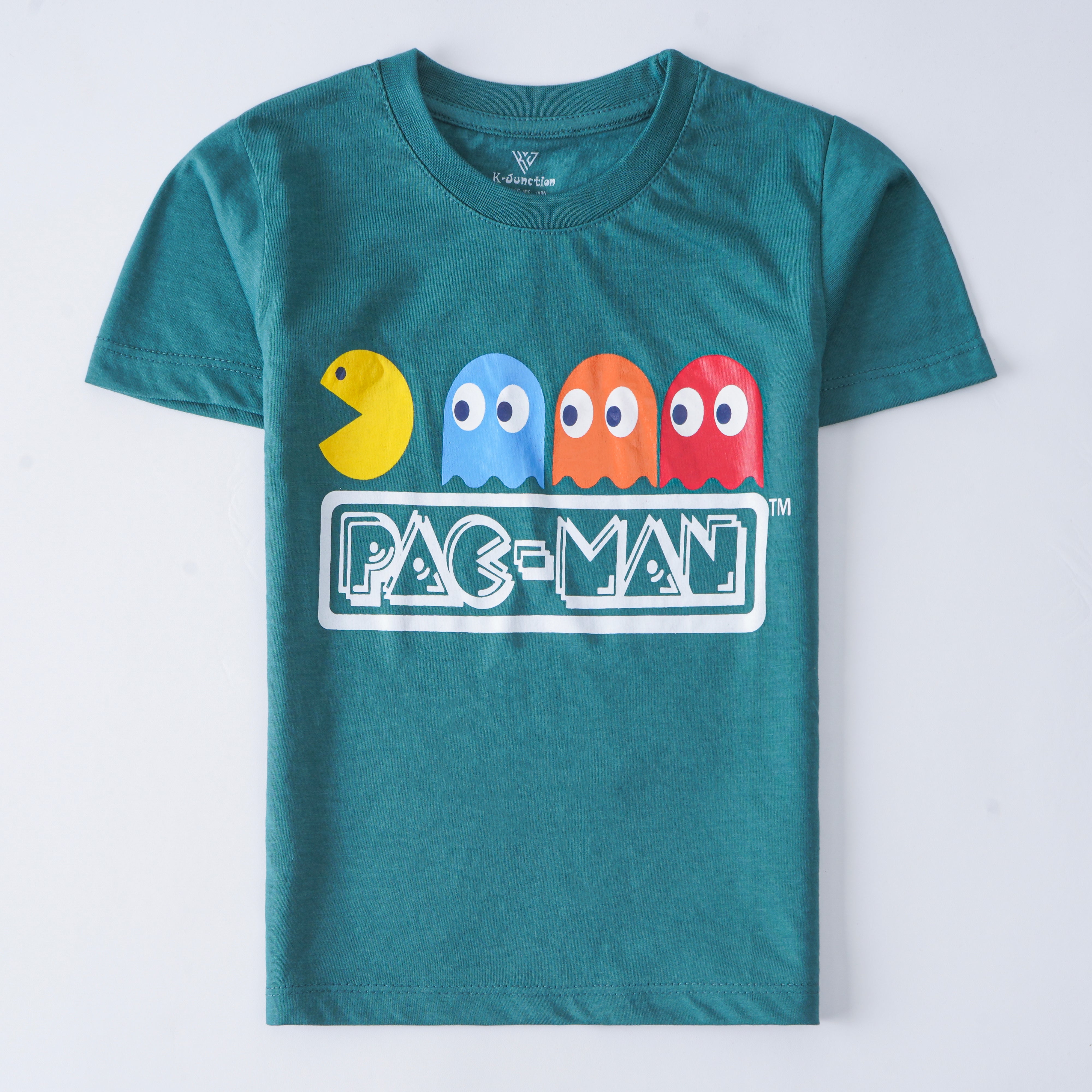 Infant Boys Half Sleeves-Printed T-Shirt (Pacman)