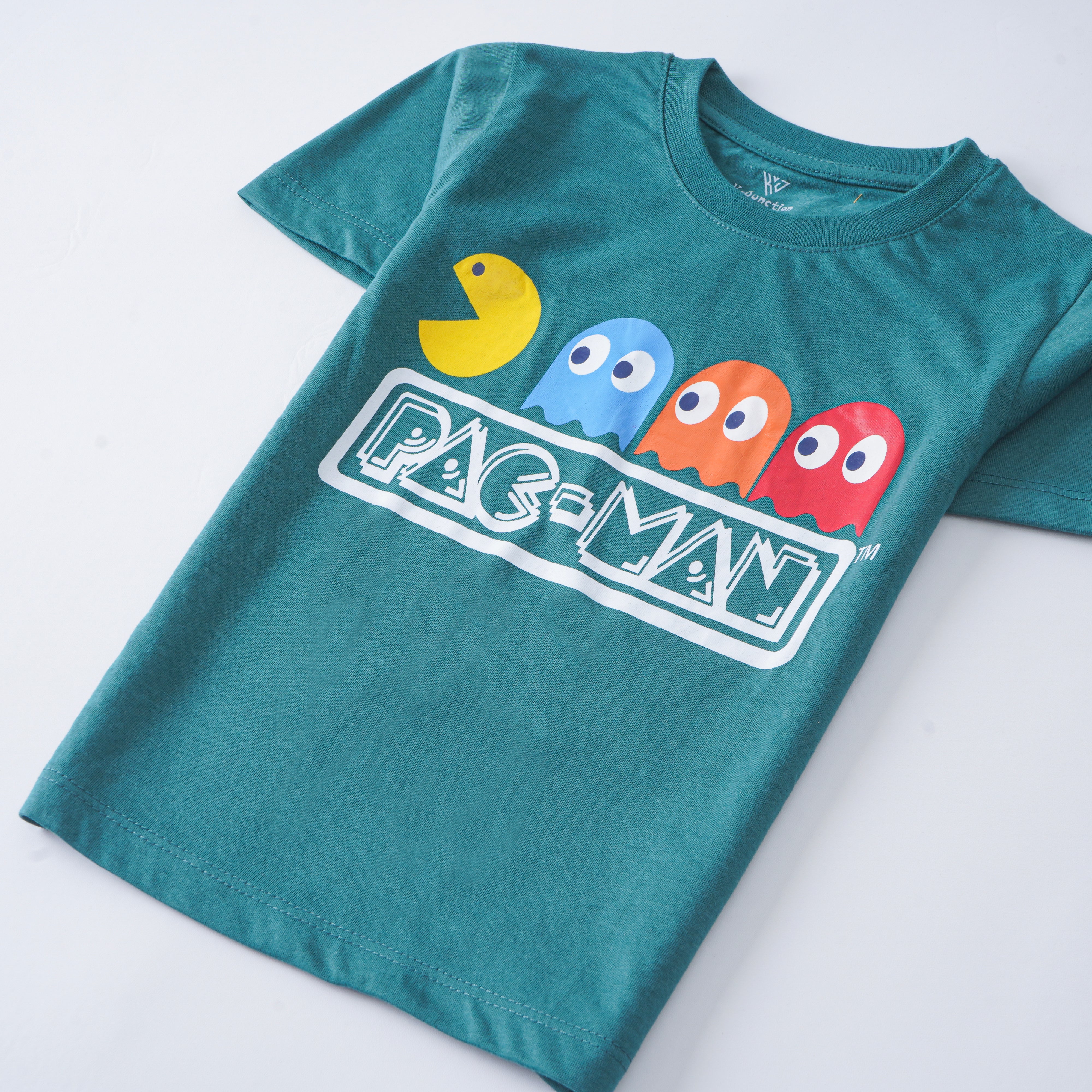 Infant Boys Half Sleeves-Printed T-Shirt (Pacman)