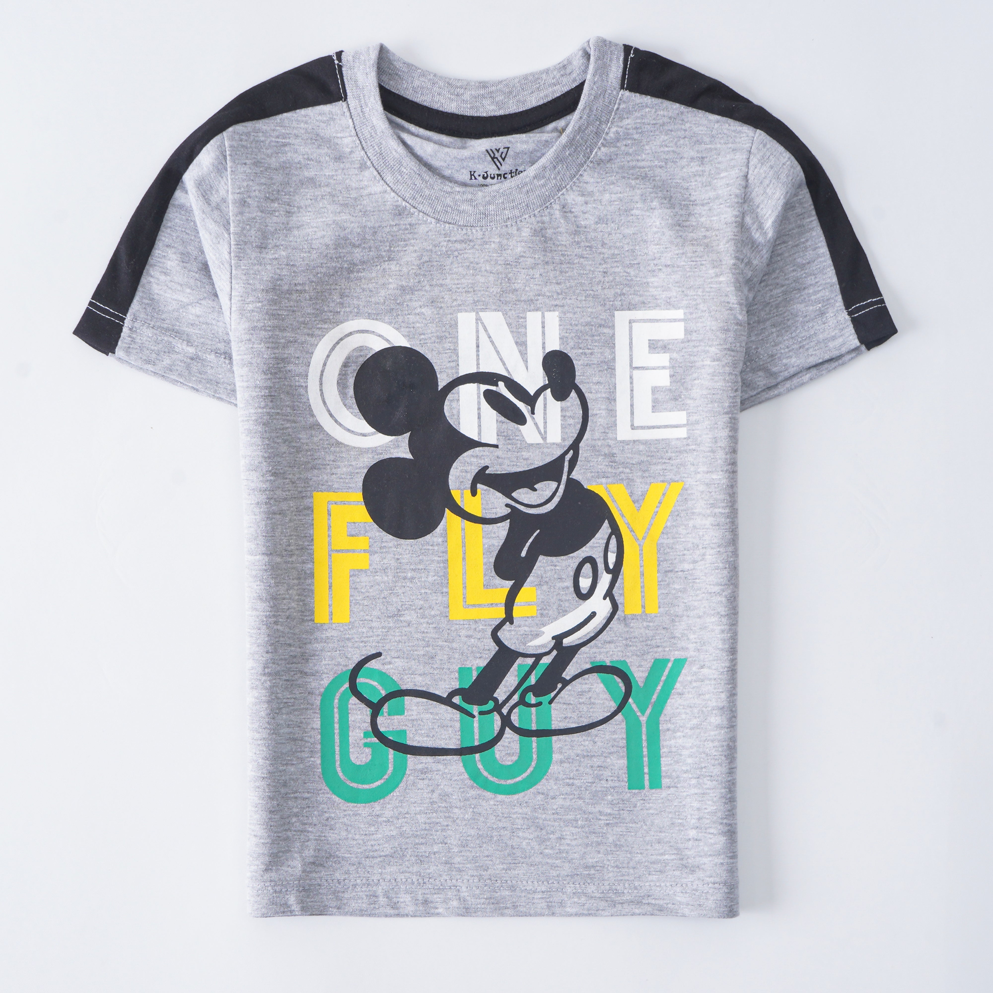 Infant Boys Half Sleeves-Printed T-Shirt (One)