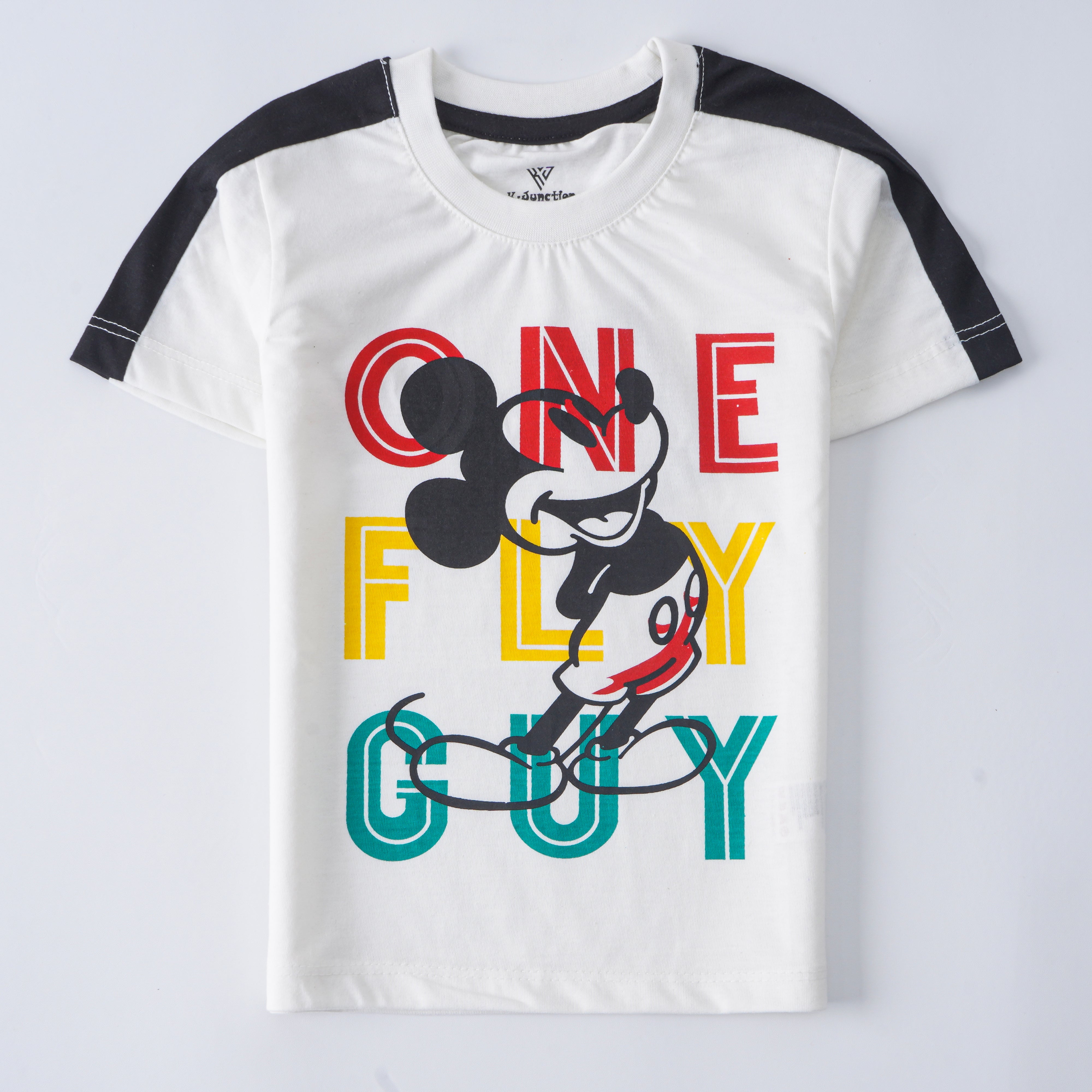 Infant Boys Half Sleeves-Printed T-Shirt (One)