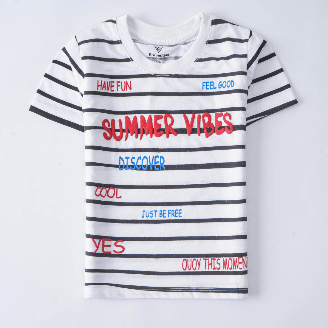 Infant Boys Half Sleeves-Printed T-Shirt (Summer-Vibes)
