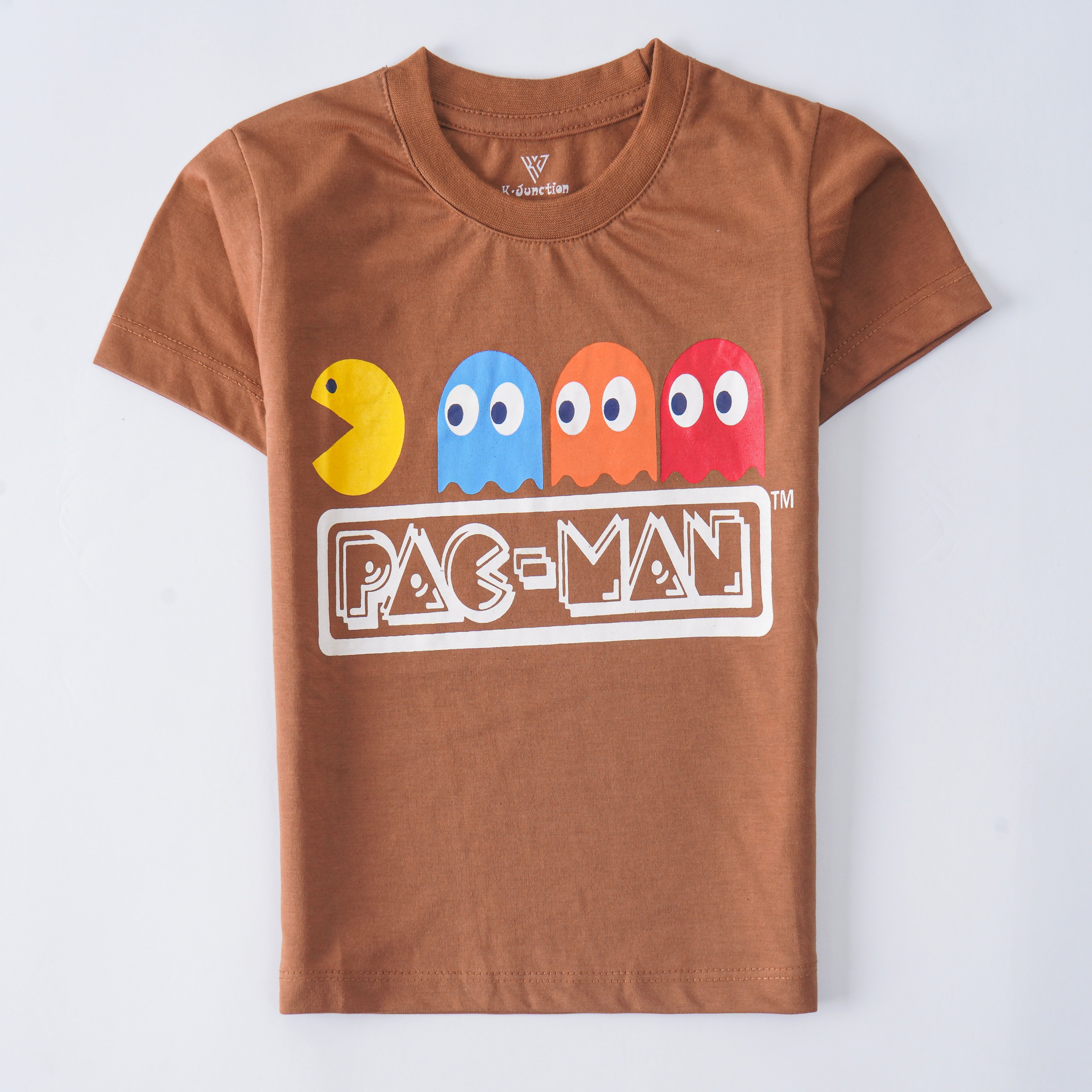 Infant Boys Half Sleeves-Printed T-Shirt (Pacman)