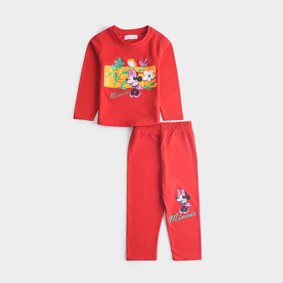 Girls Printed Full Sleeve Suit