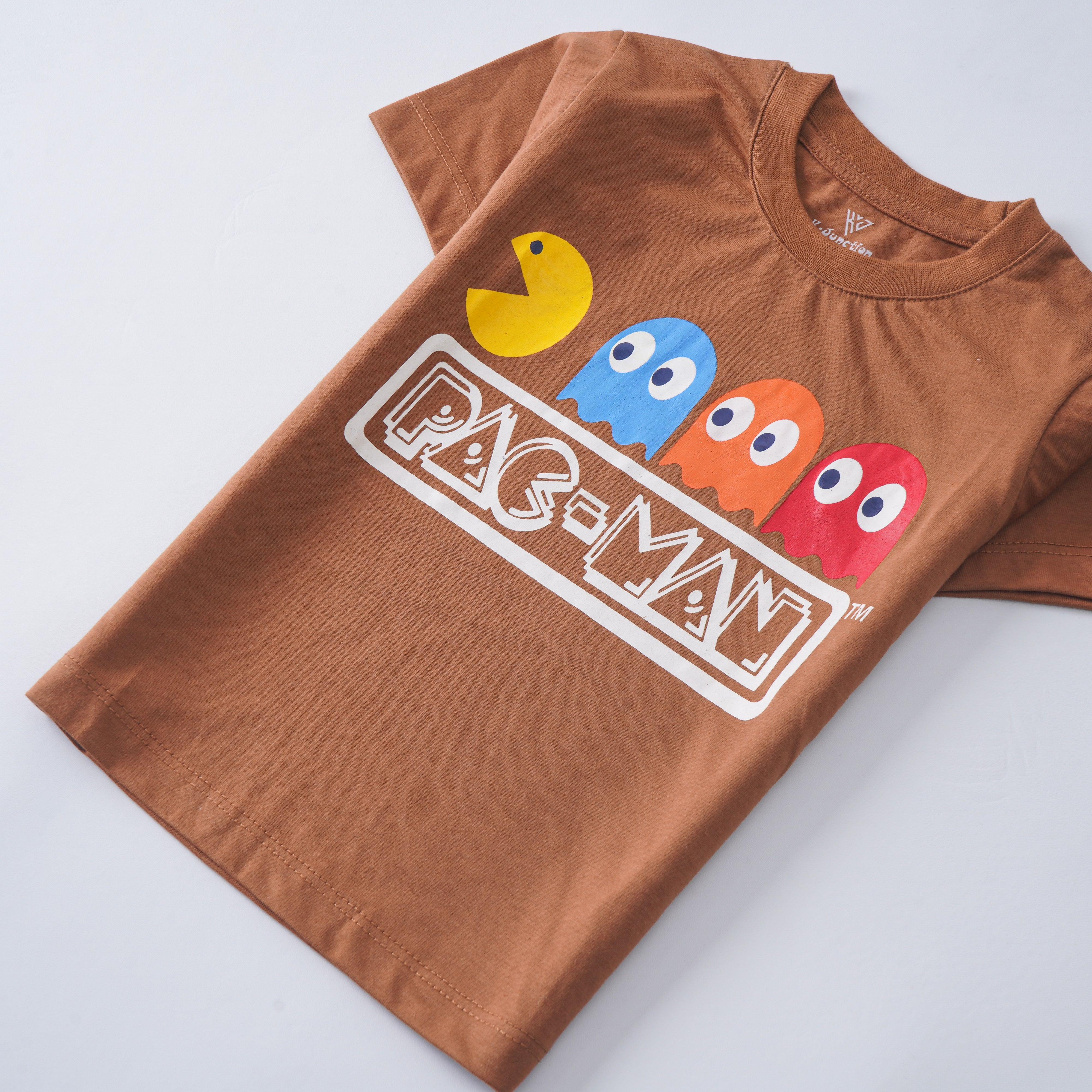 Infant Boys Half Sleeves-Printed T-Shirt (Pacman)
