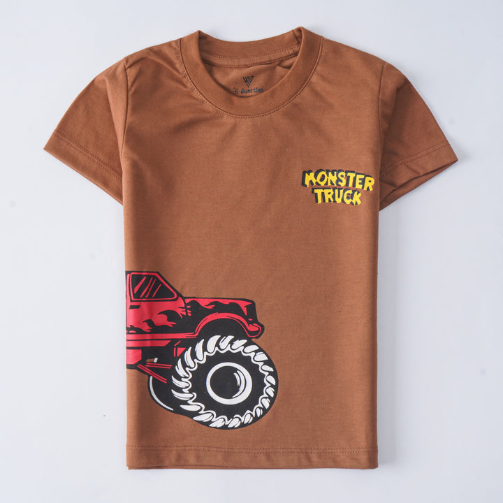 Infant Boys half sleeves printed t shirt