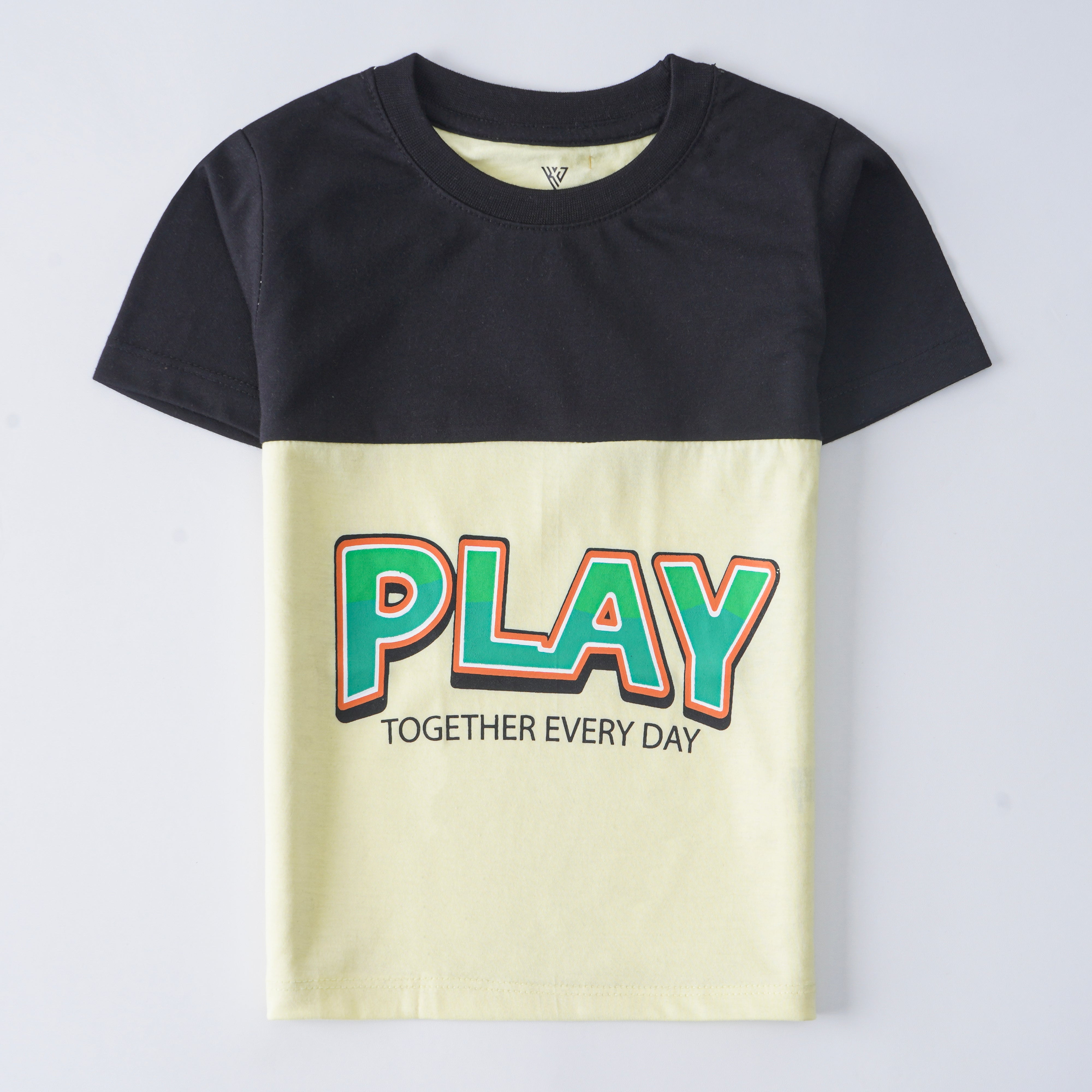 Infant Boys Half Sleeves-Printed T-Shirt (Play)