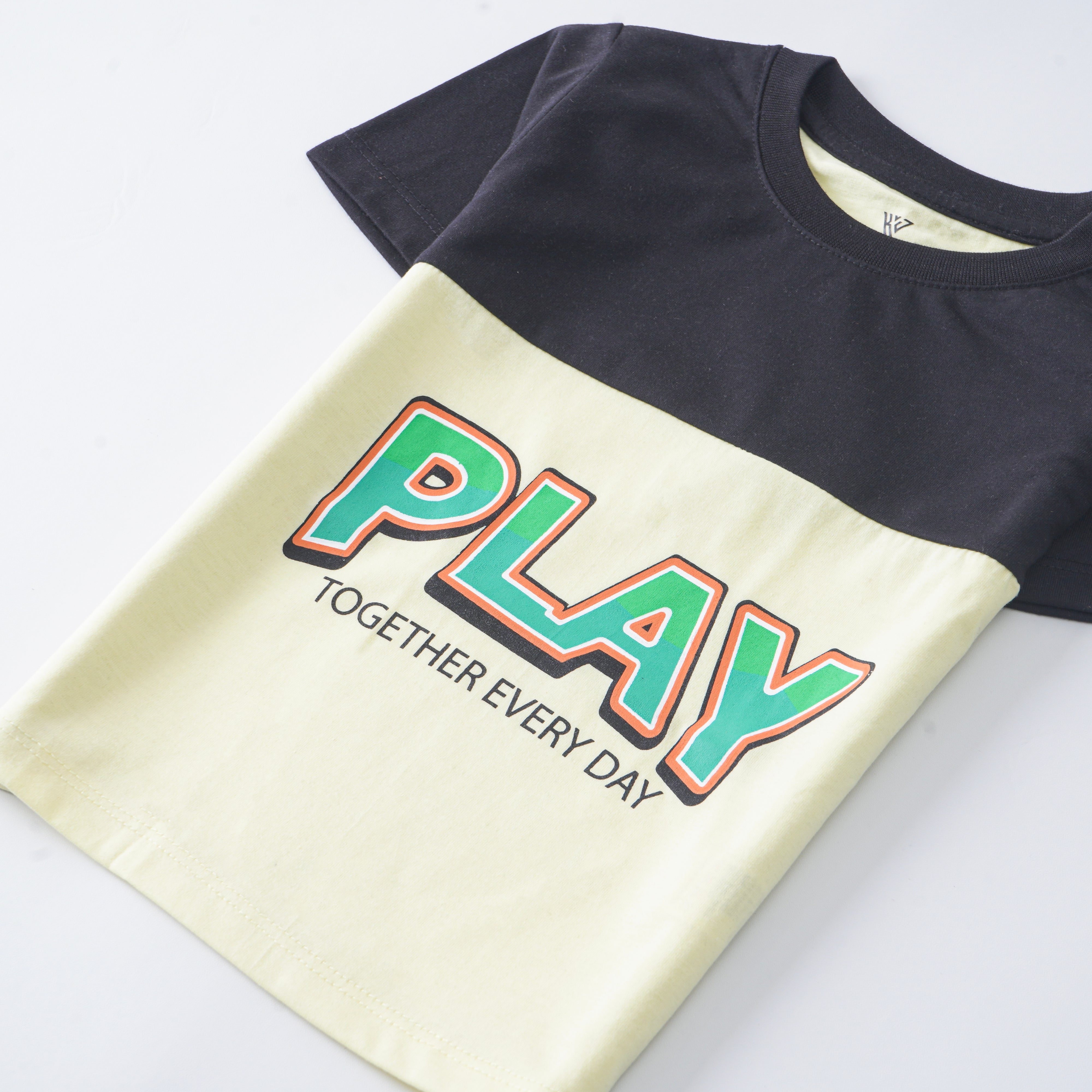 Infant Boys Half Sleeves-Printed T-Shirt (Play)