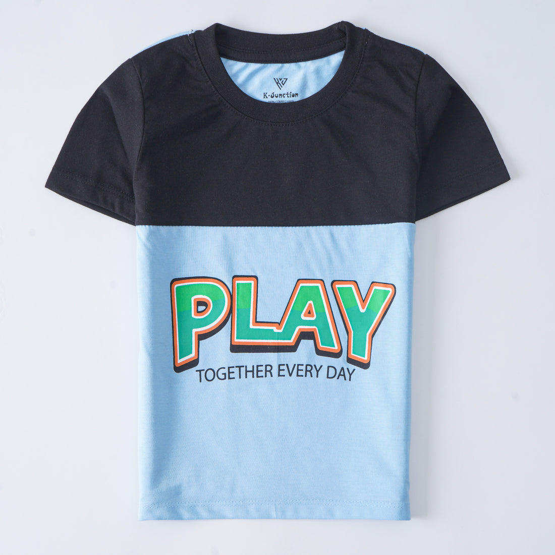 Infant Boys Half Sleeves-Printed T-Shirt (Play)