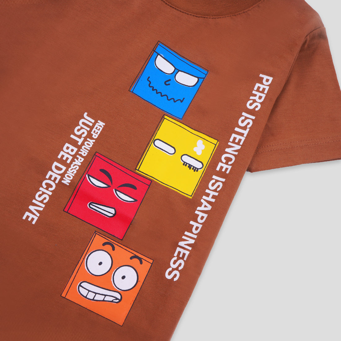 Infant Boys Half Sleeves-Printed T-Shirt (Decisive)