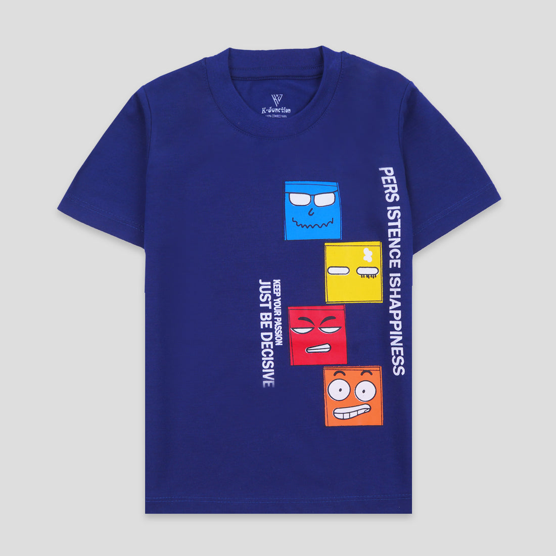 Infant Boys Half Sleeves-Printed T-Shirt (Decisive)