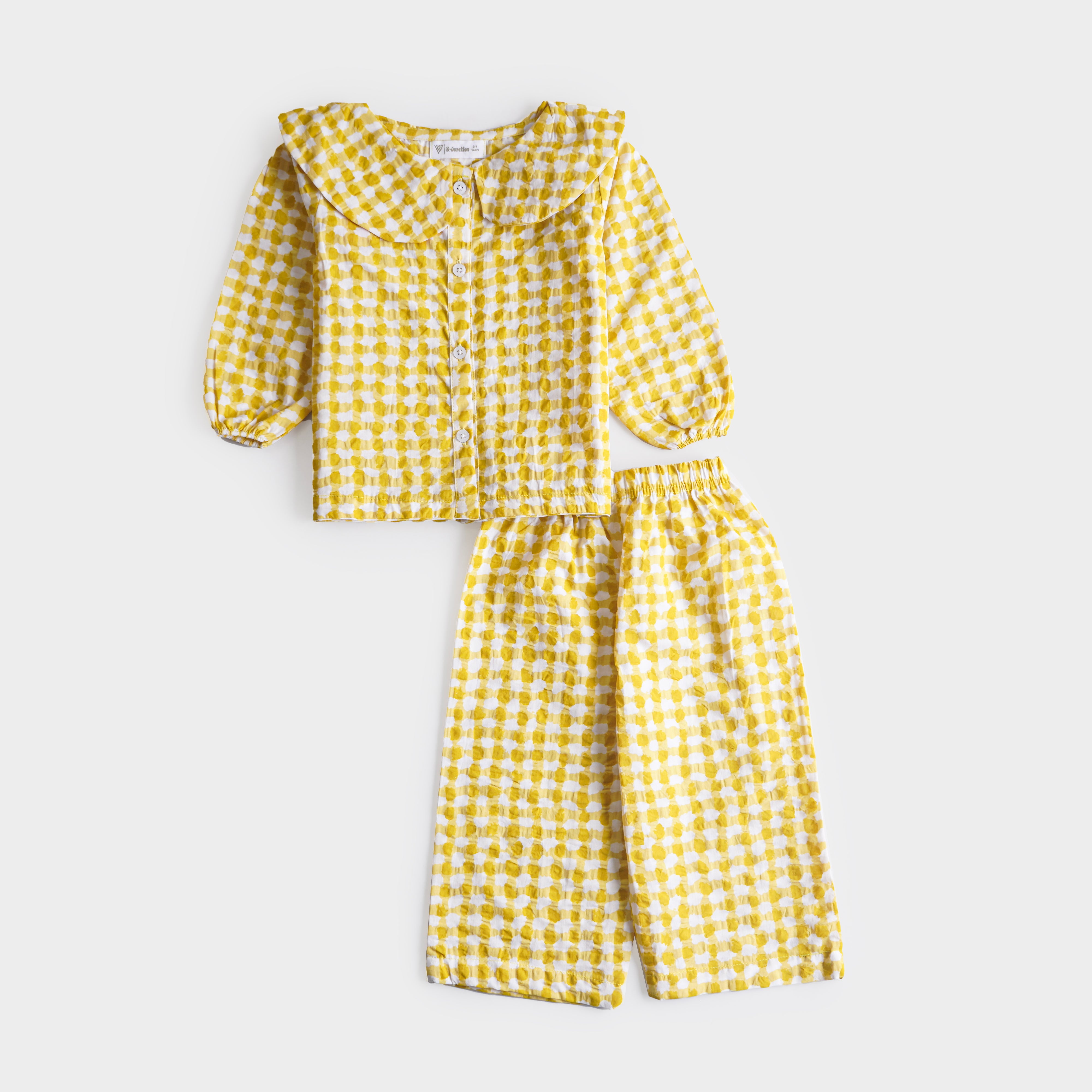 Girls Woven Full Sleeves Suit